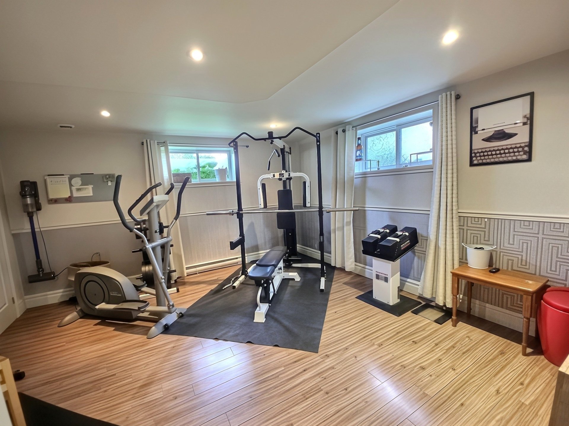 Salle d'exercice