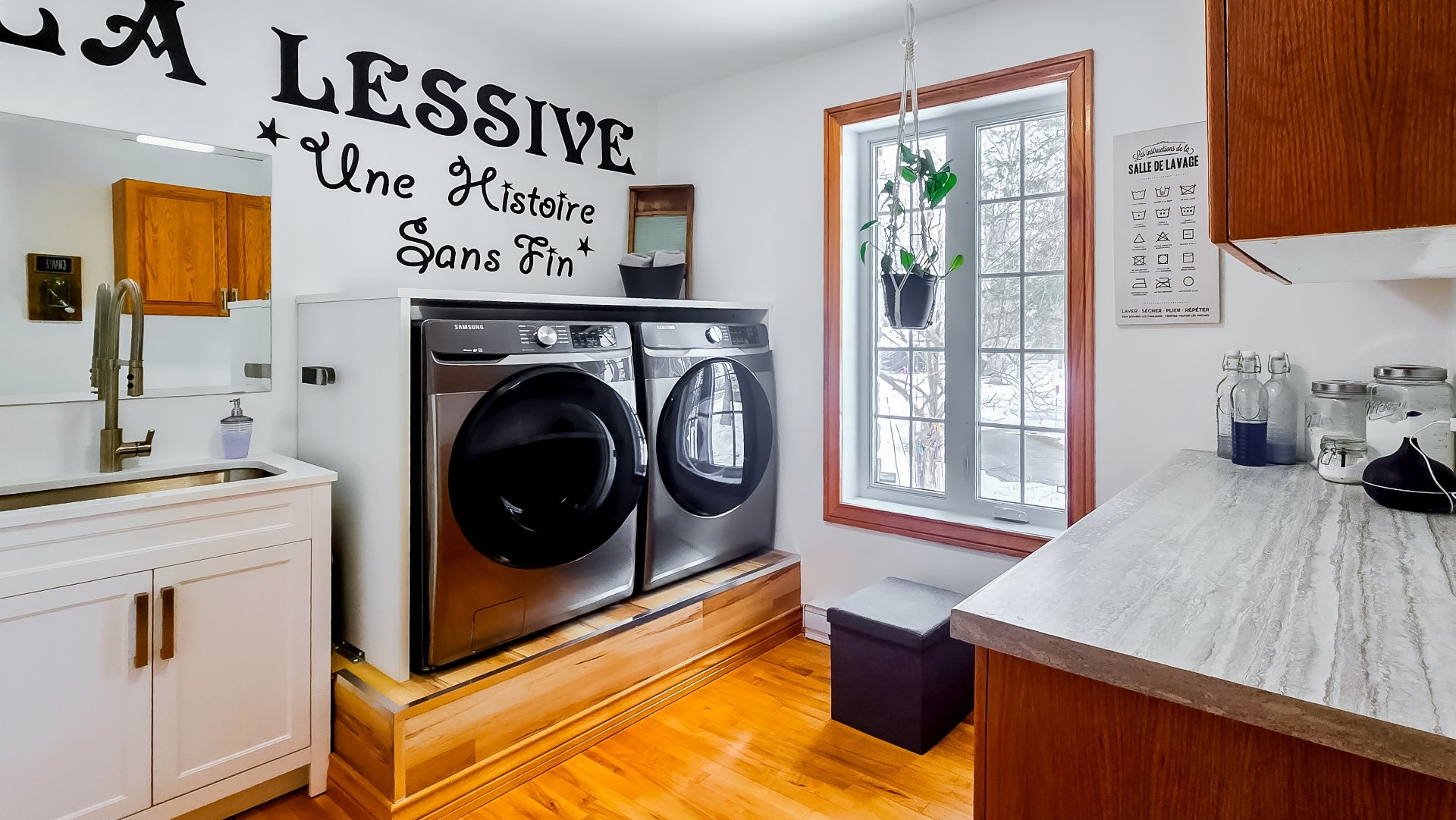 Salle de lavage