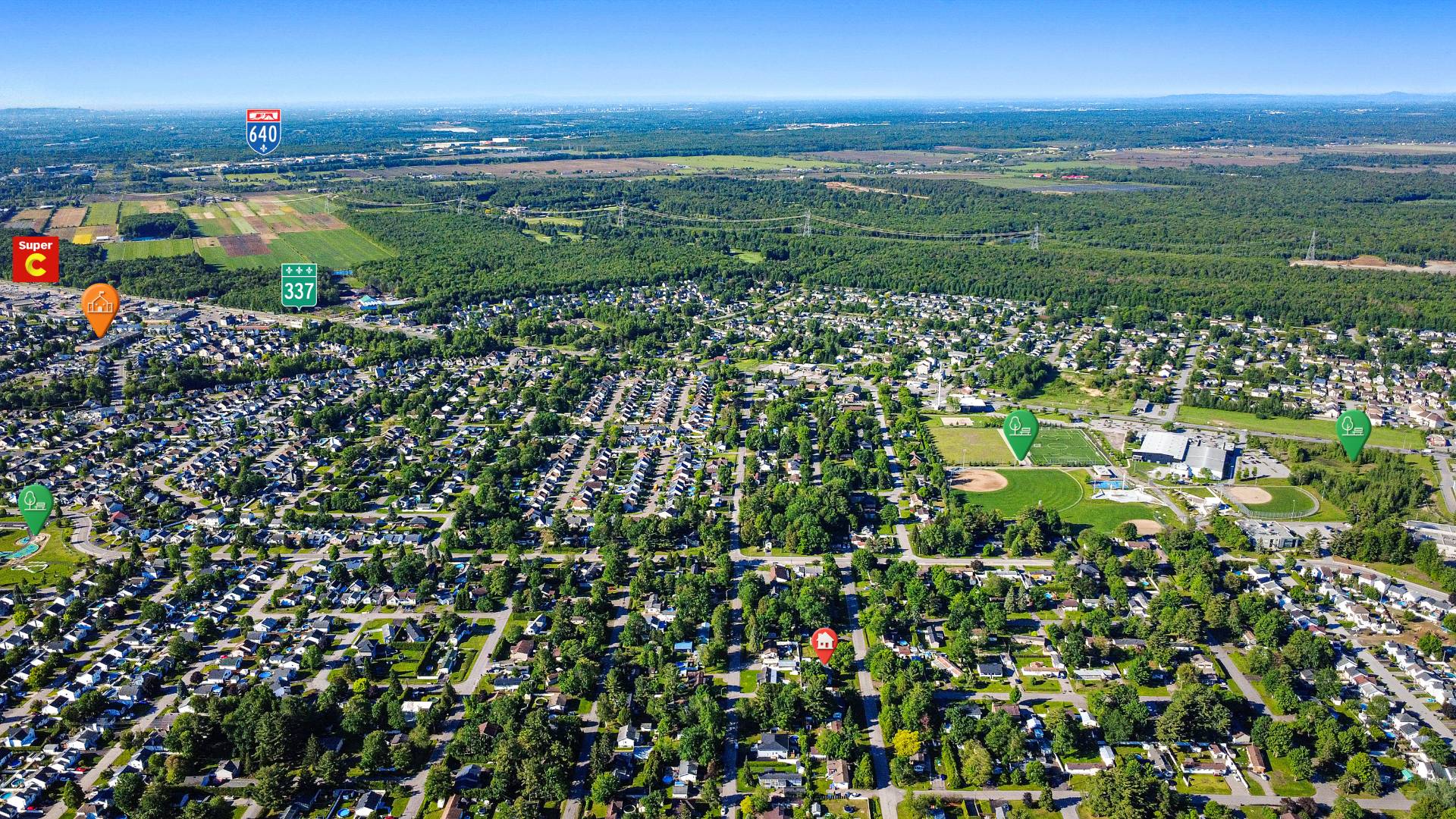 Aerial photo