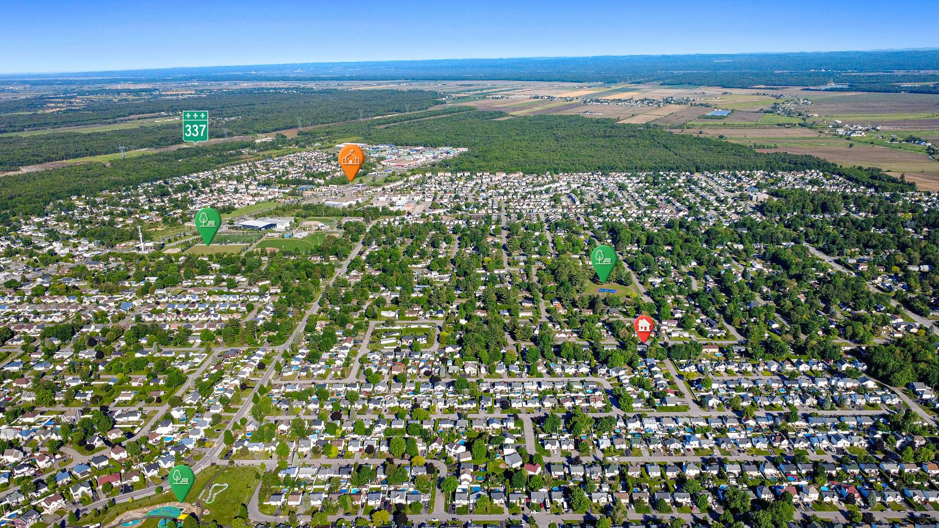 Aerial photo