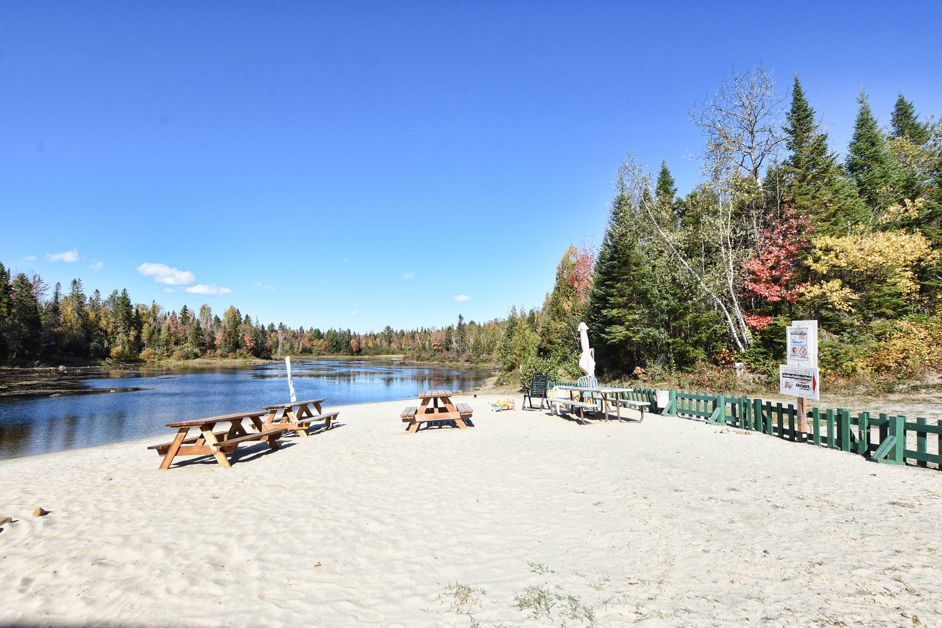 Plage du lac Beaudry