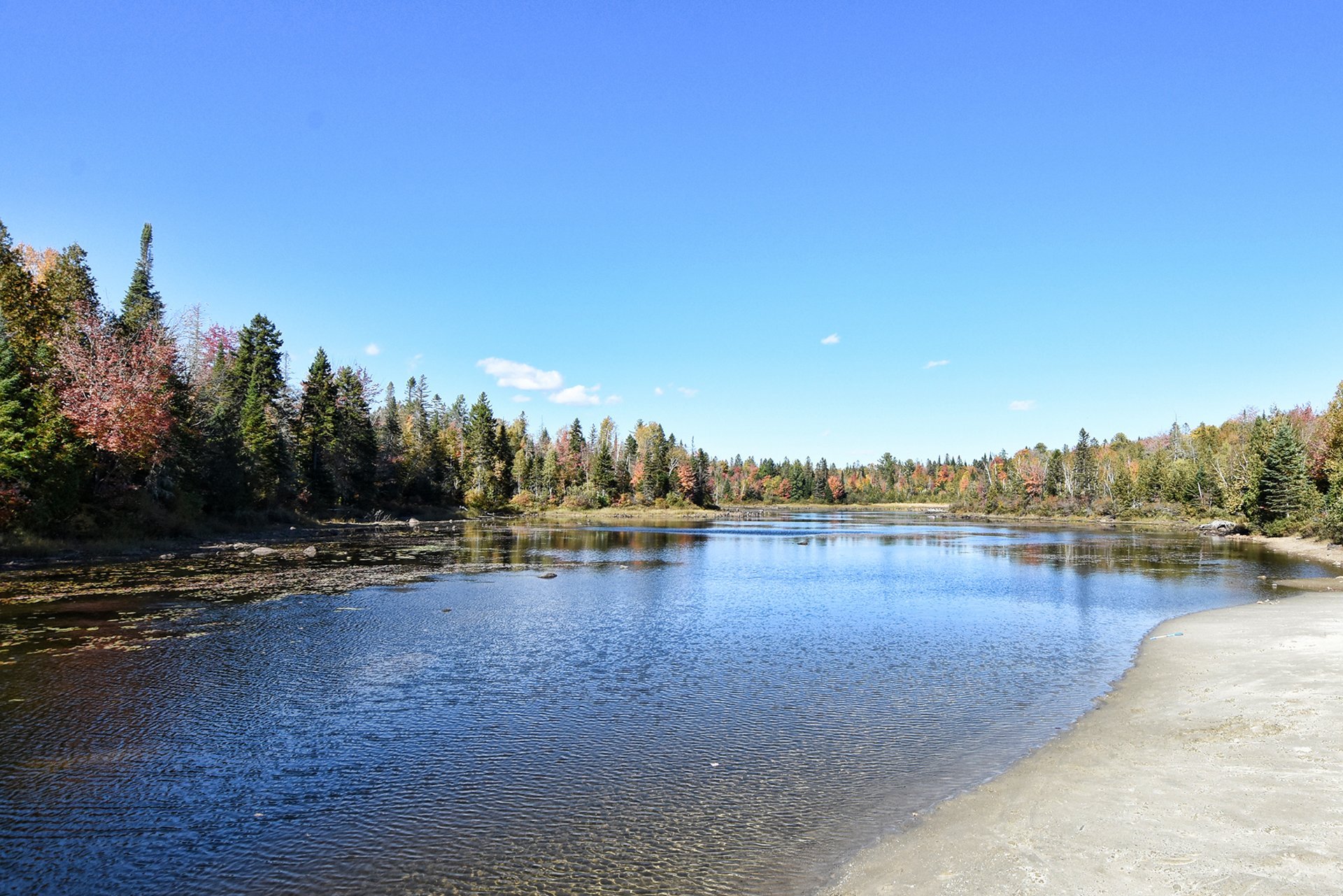 Plage du lac Beaudry