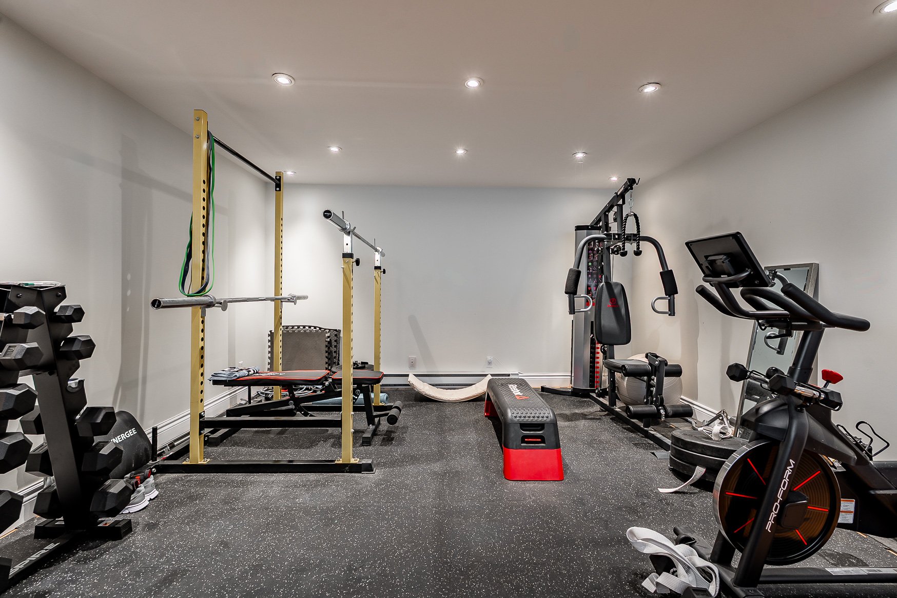 Salle d'exercice