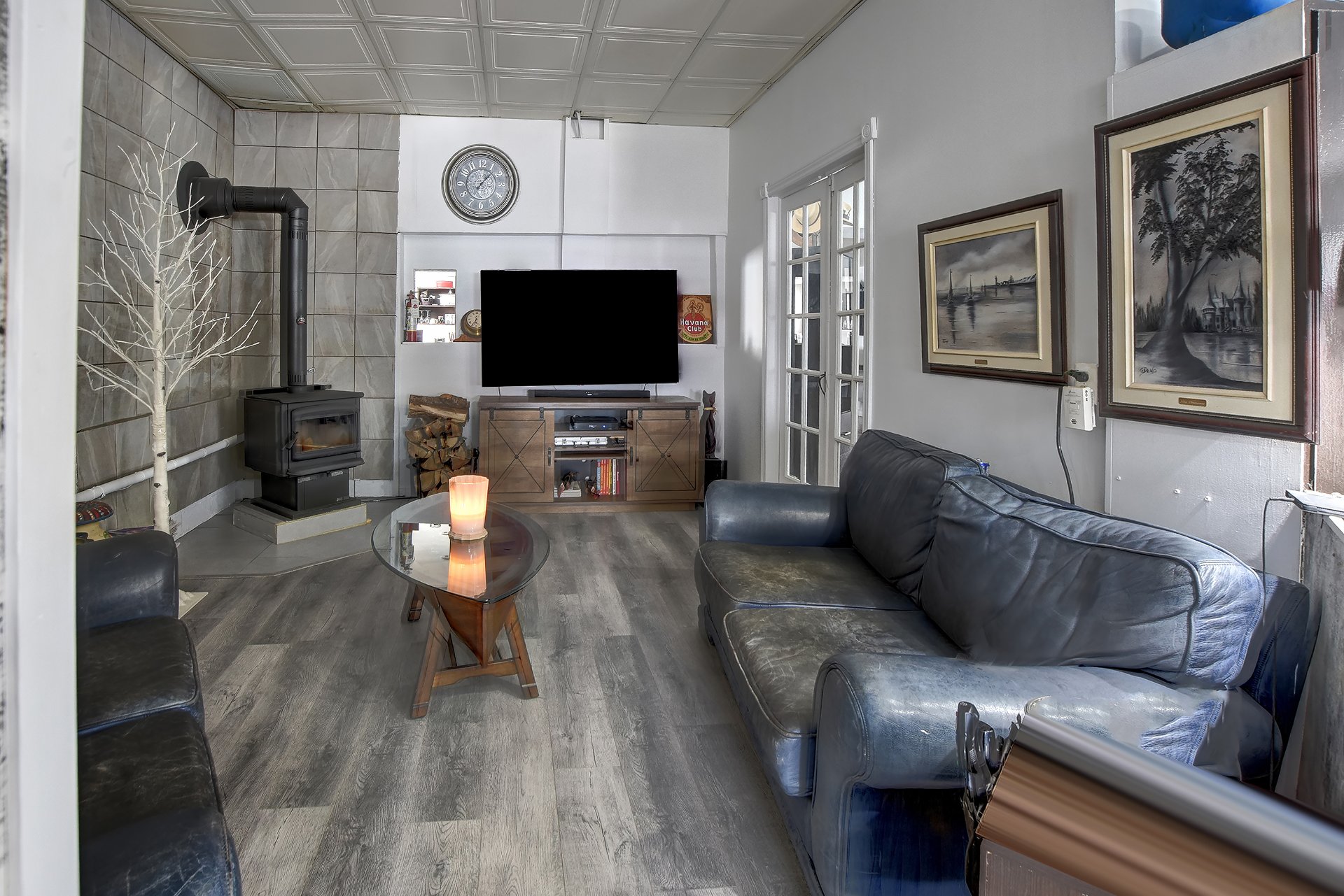 MAN CAVE dans le garage