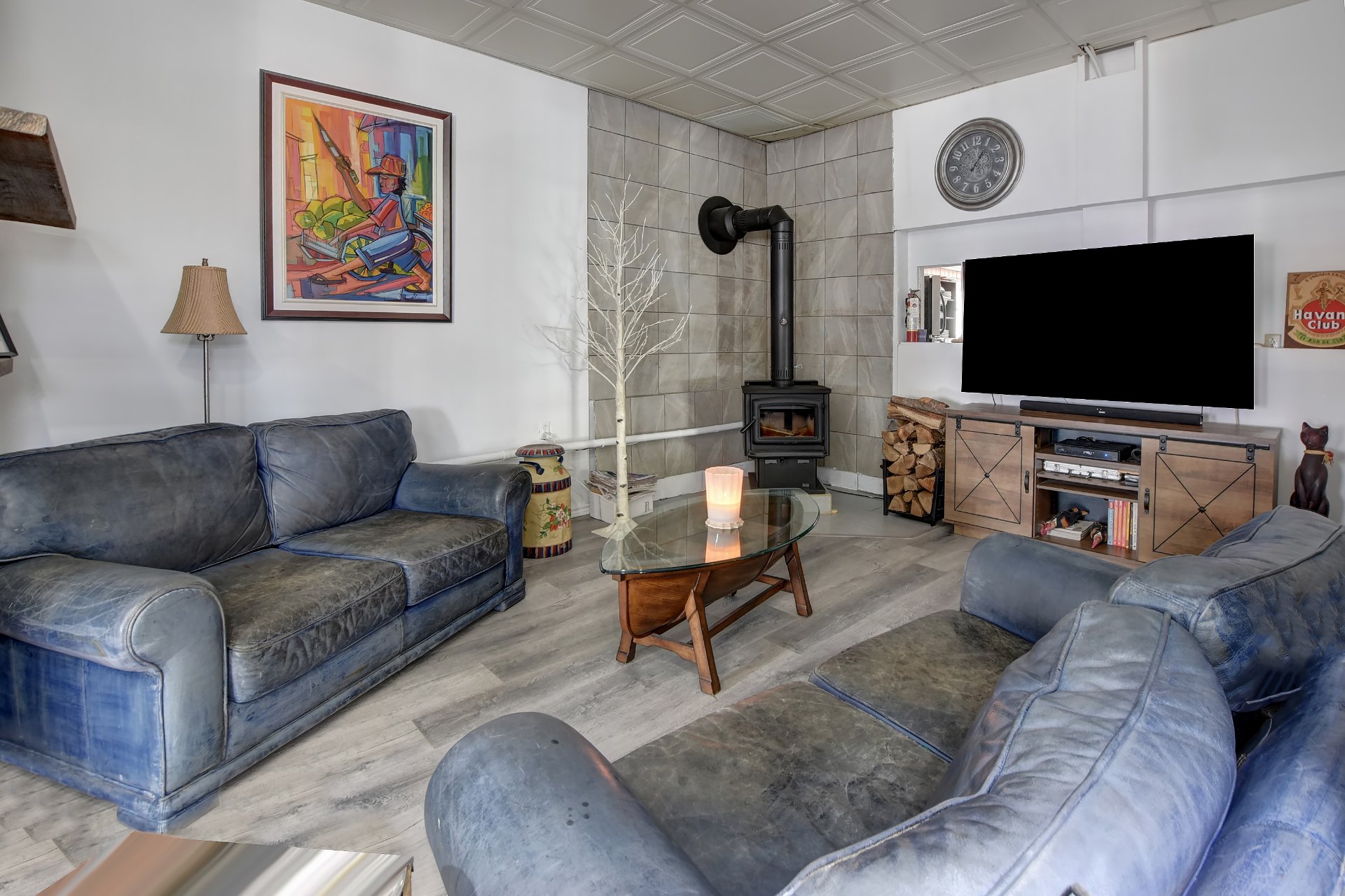 MAN CAVE dans le garage