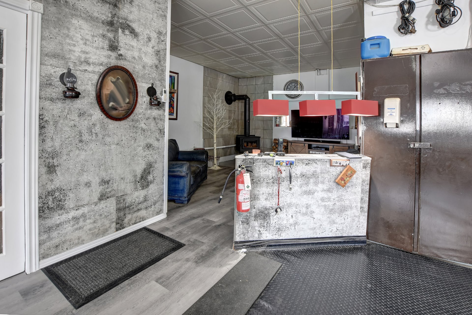 MAN CAVE dans le garage