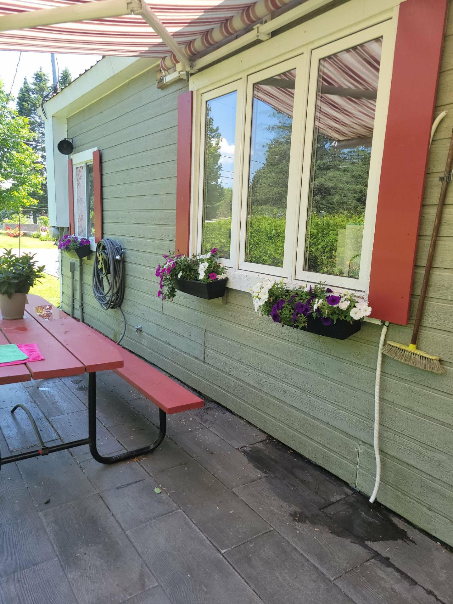 Coin pique-nique - photo d'été du vendeur