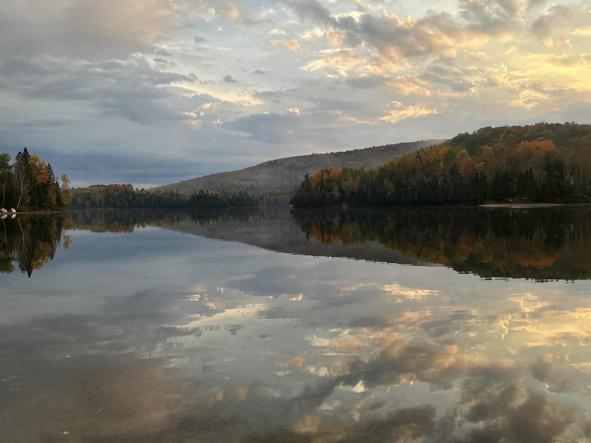 Accès au plan d'eau