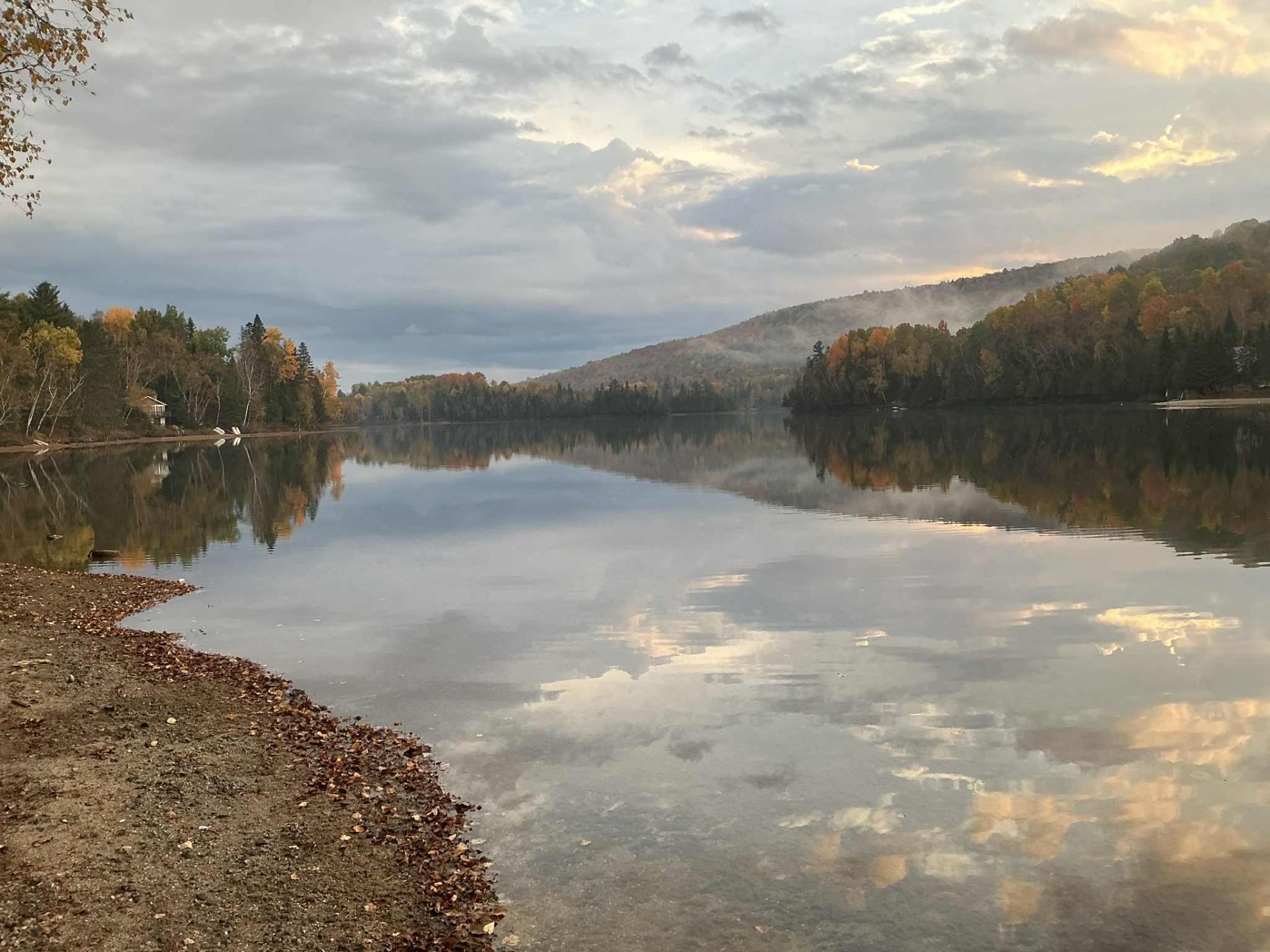 Accès au plan d'eau