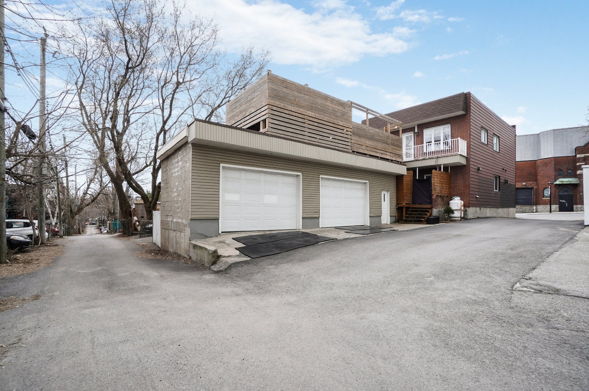 Alley accessible Ave des Érables/Ave De Lorimier