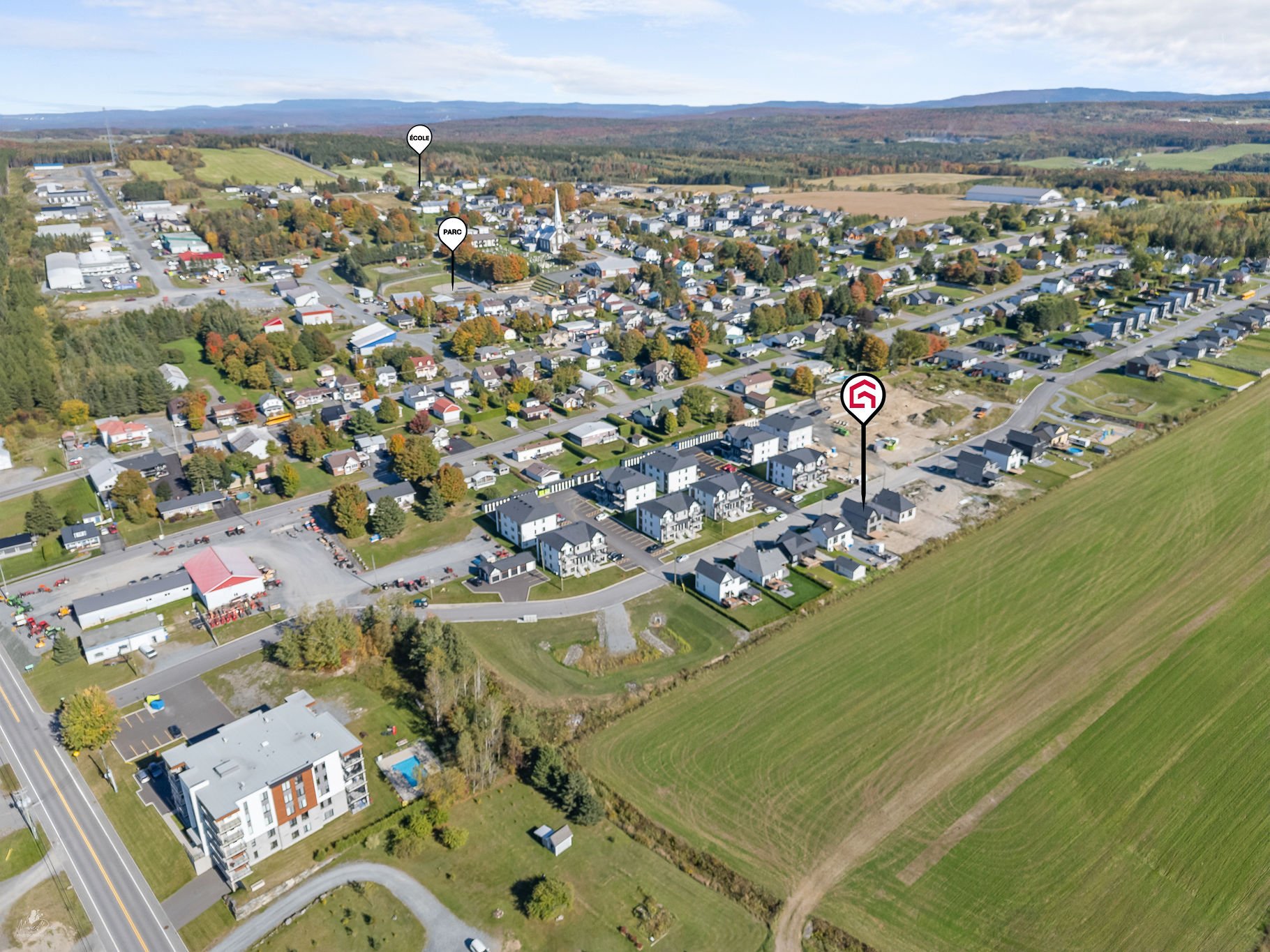 Aerial photo
