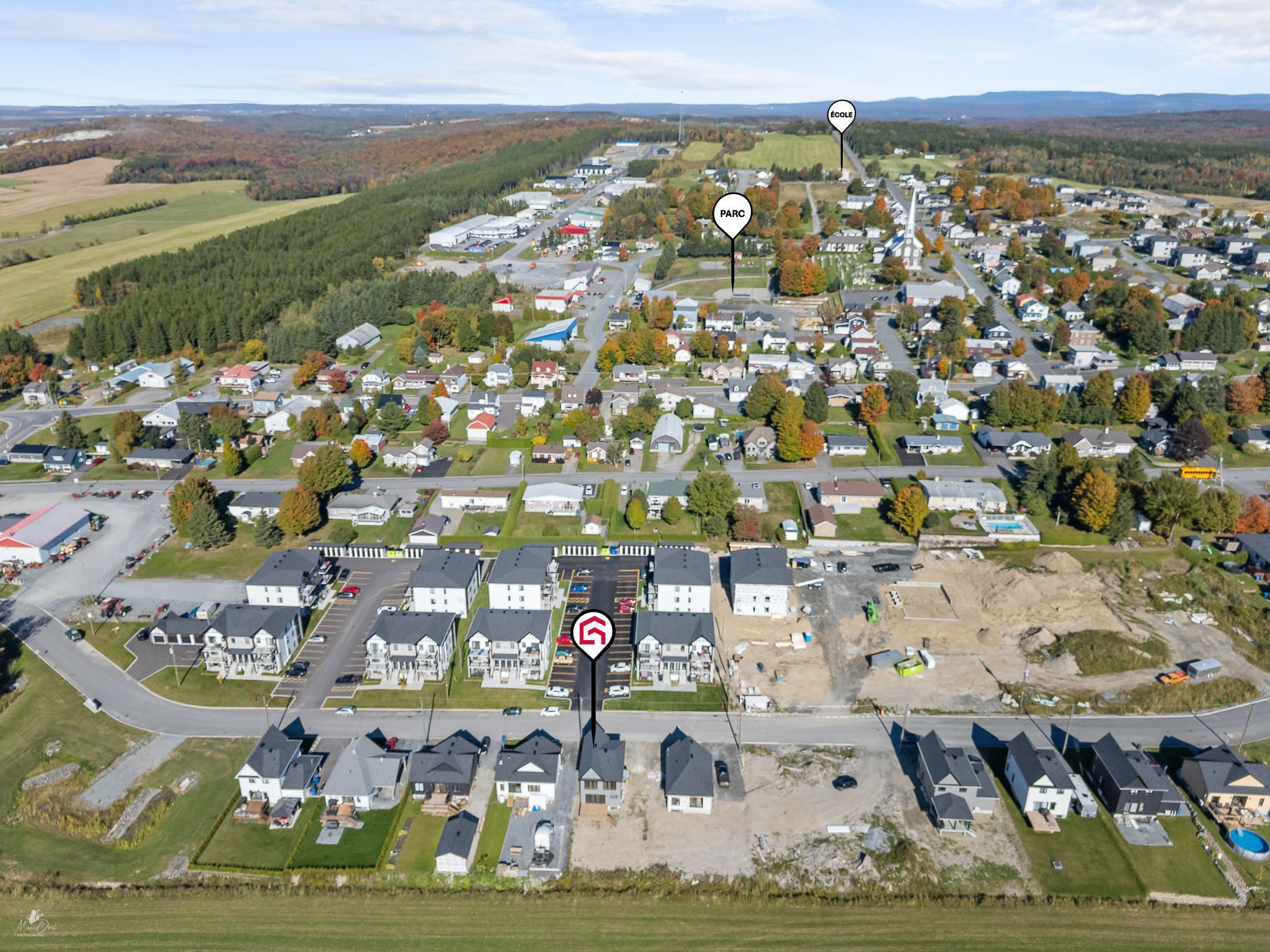 Aerial photo