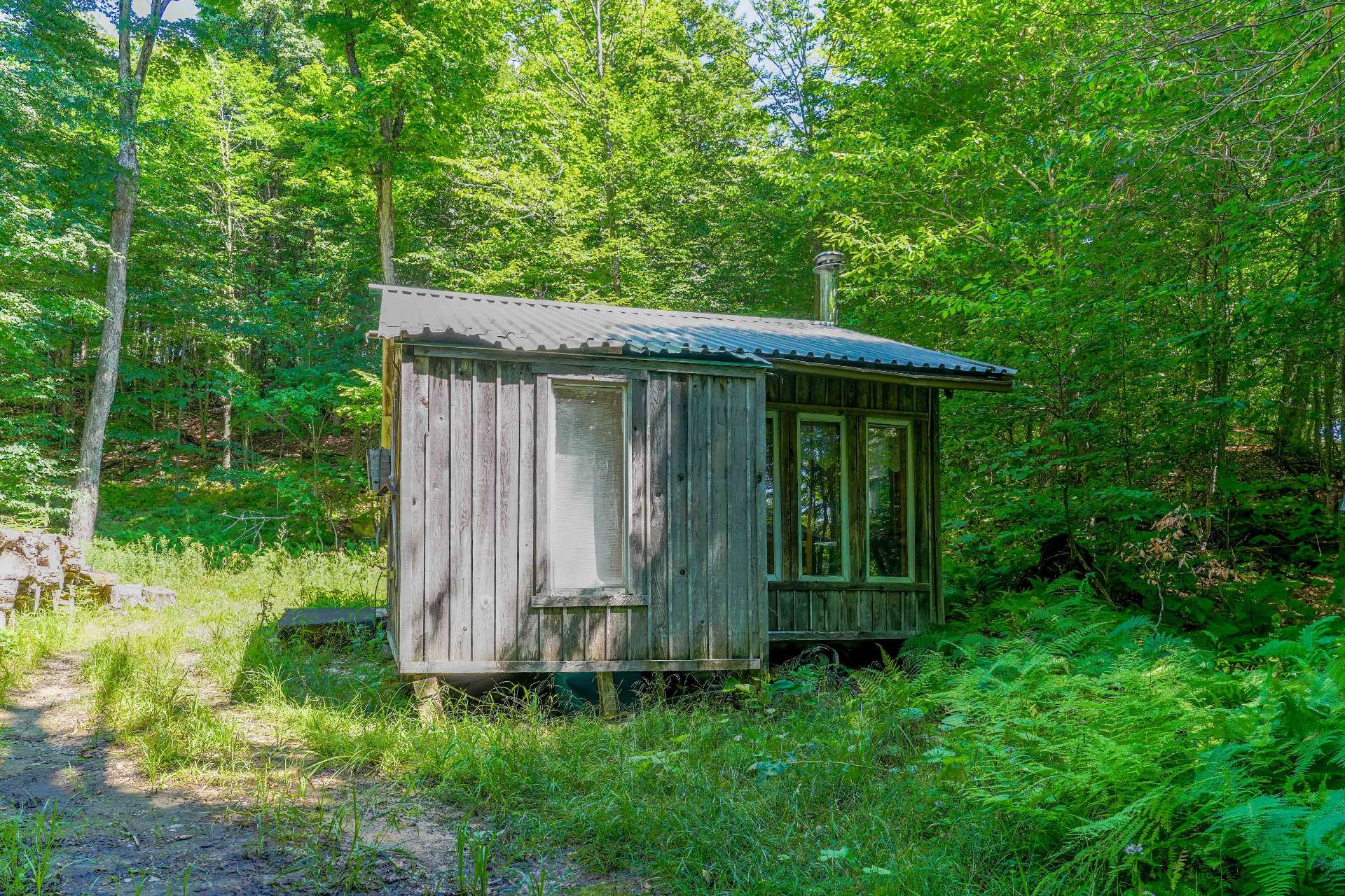 Chalet sur pilotis