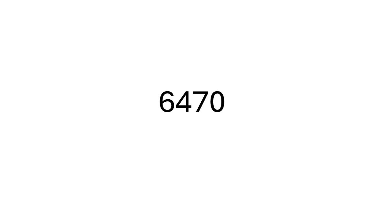 6470 RDC