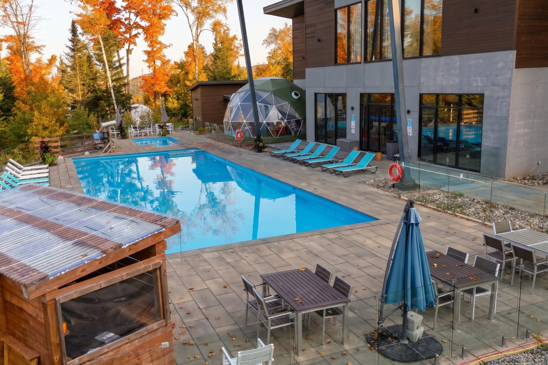 Piscine du pavillon communautaire
