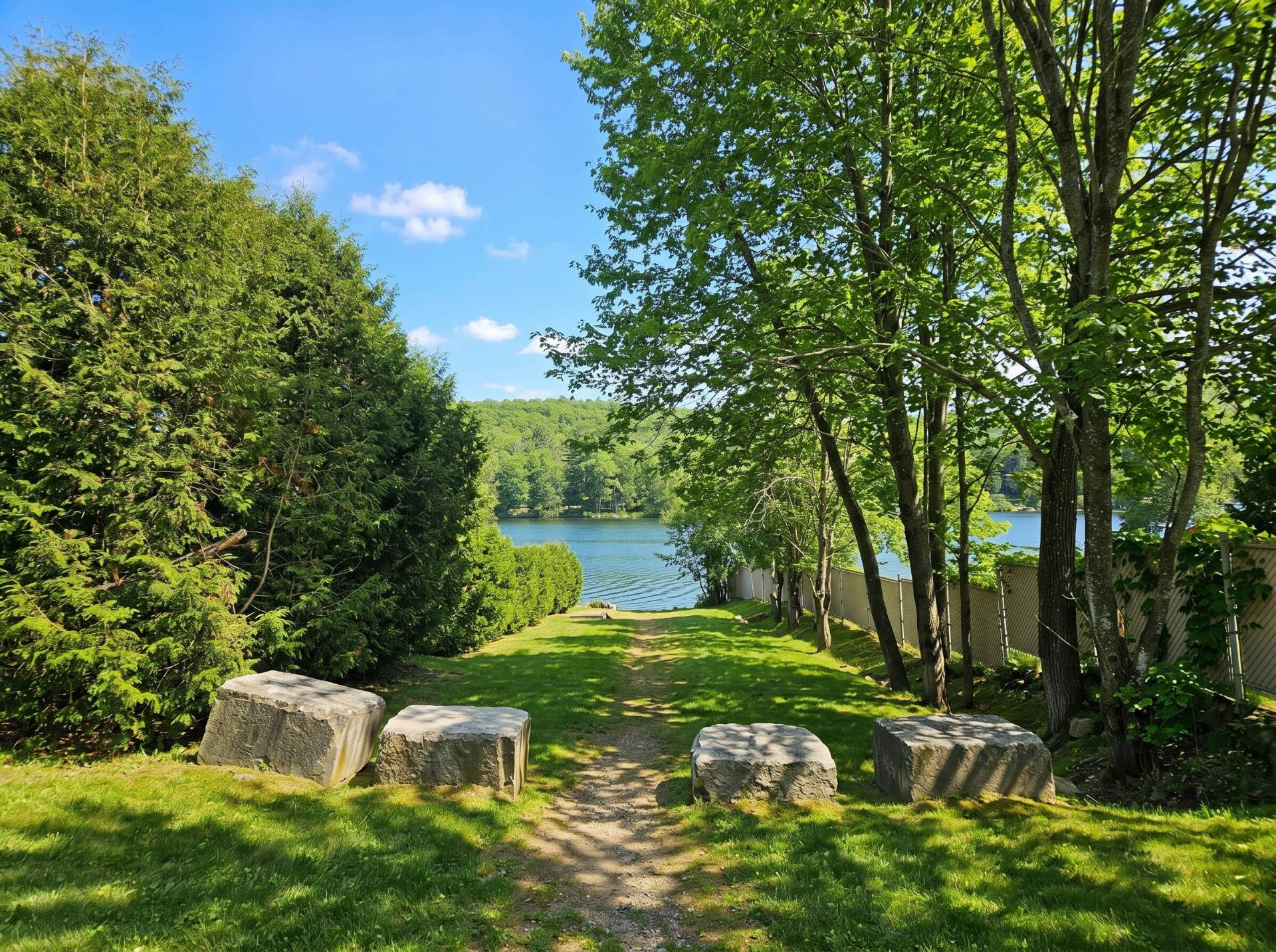 Access to a body of water