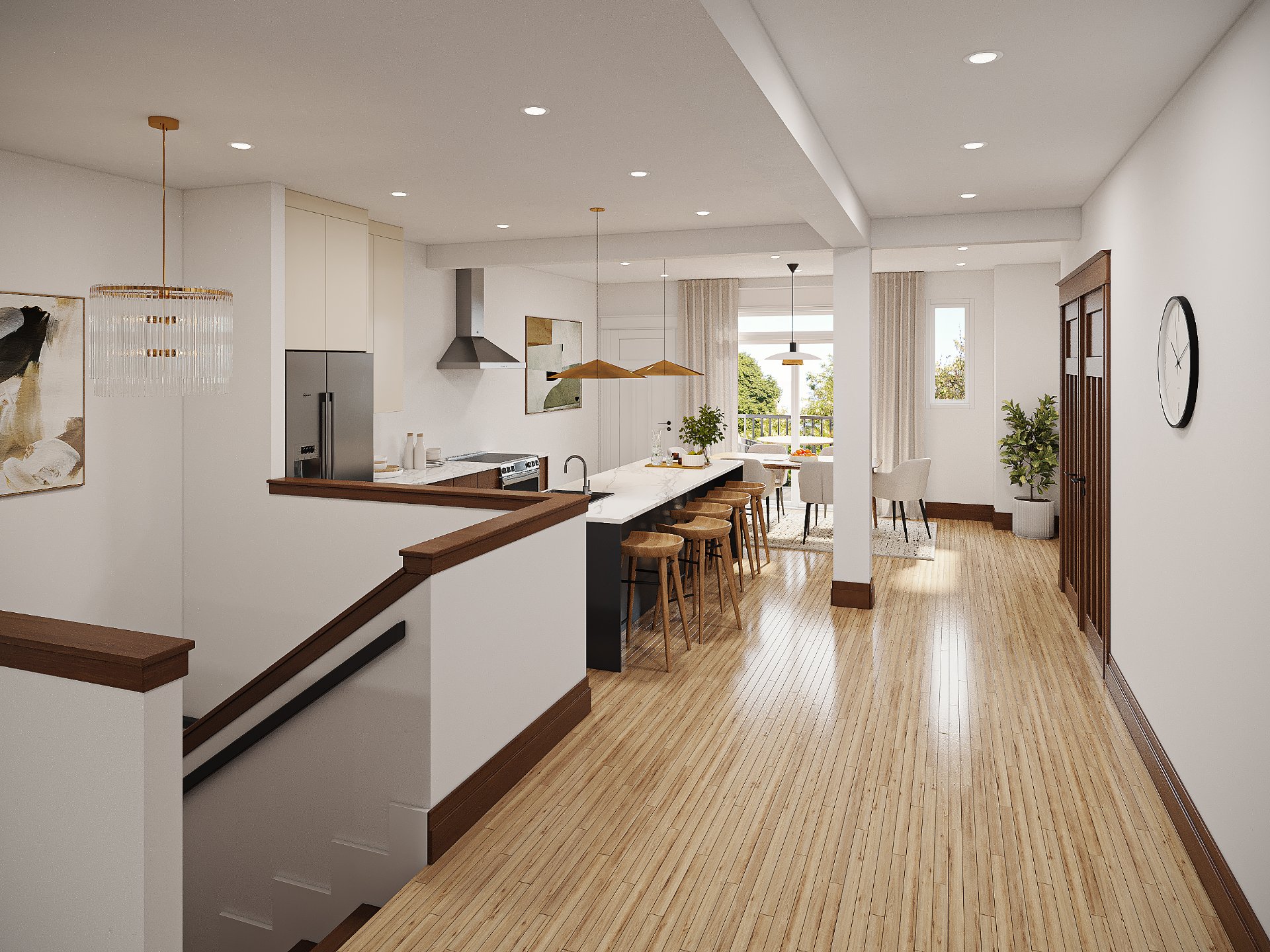 Photo 3D Cuisine- Salle à manger