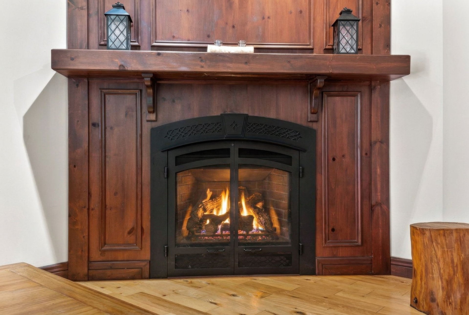 Foyer au gaz