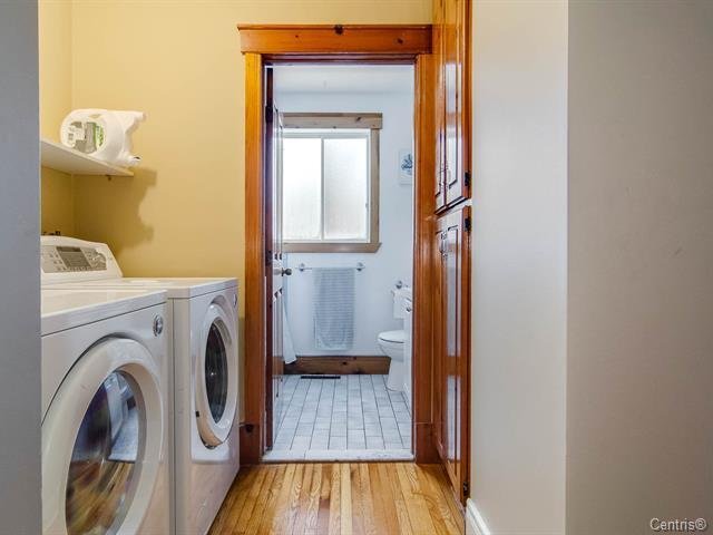 Passage laveuse-sécheuse