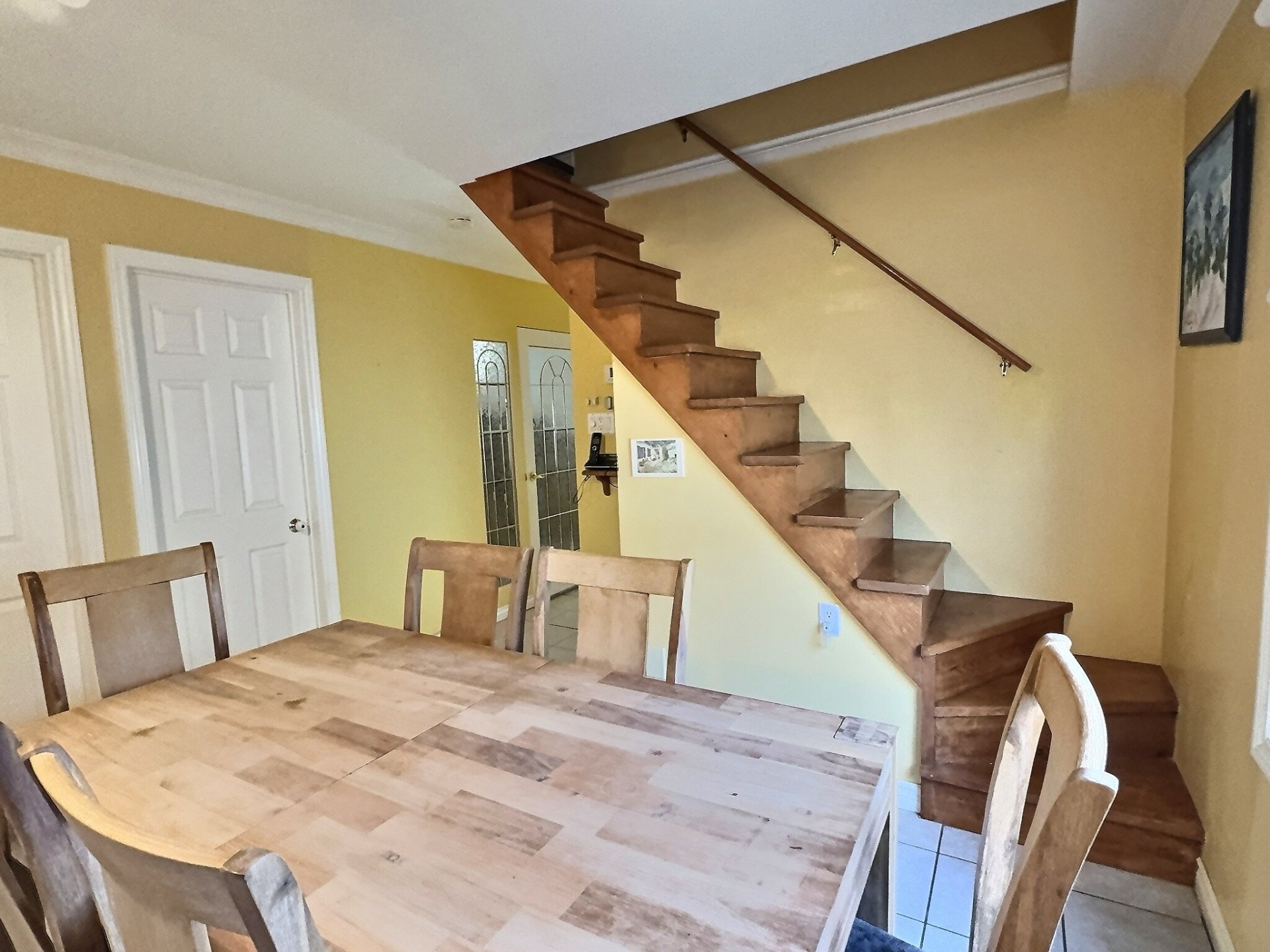 Accès au deuxième étage