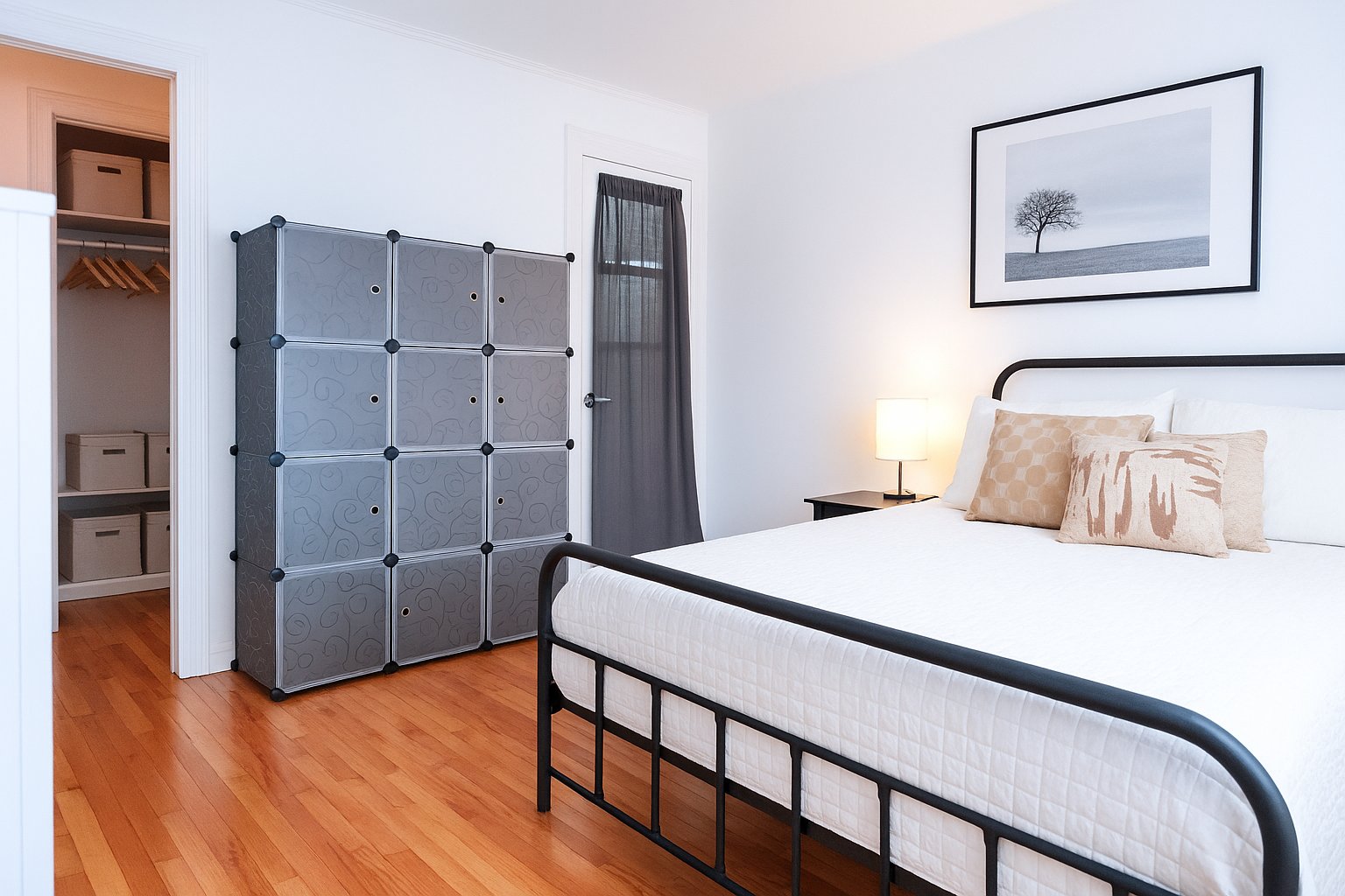 Master Bedroom with walk-in design