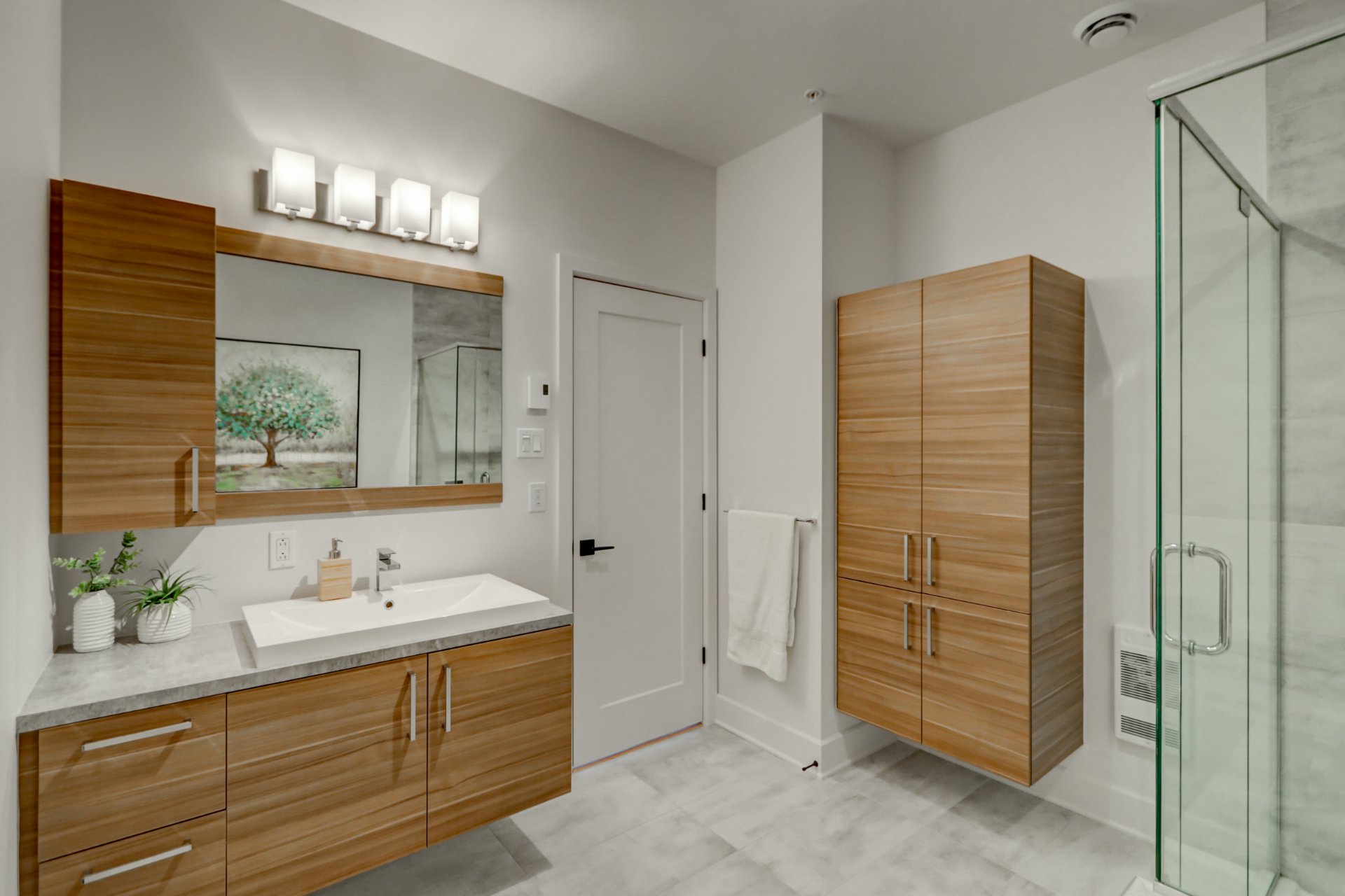 Salle de bains attenante à la CCP