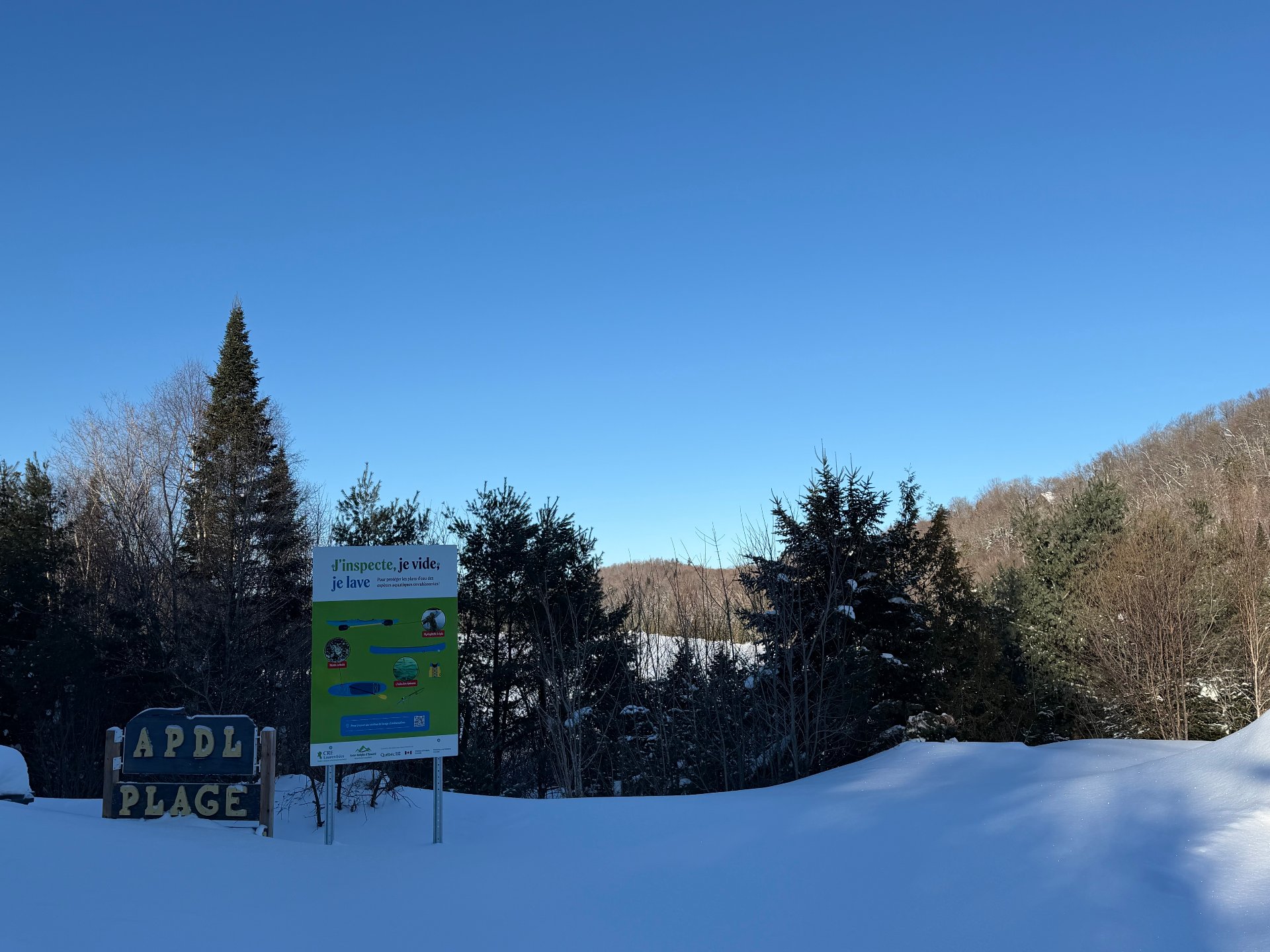 Access to a body of water