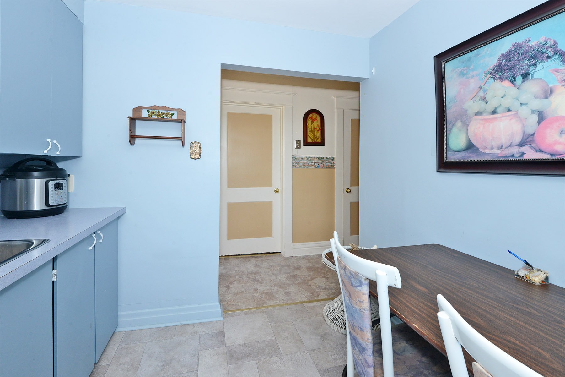 Cuisinette à l'étage