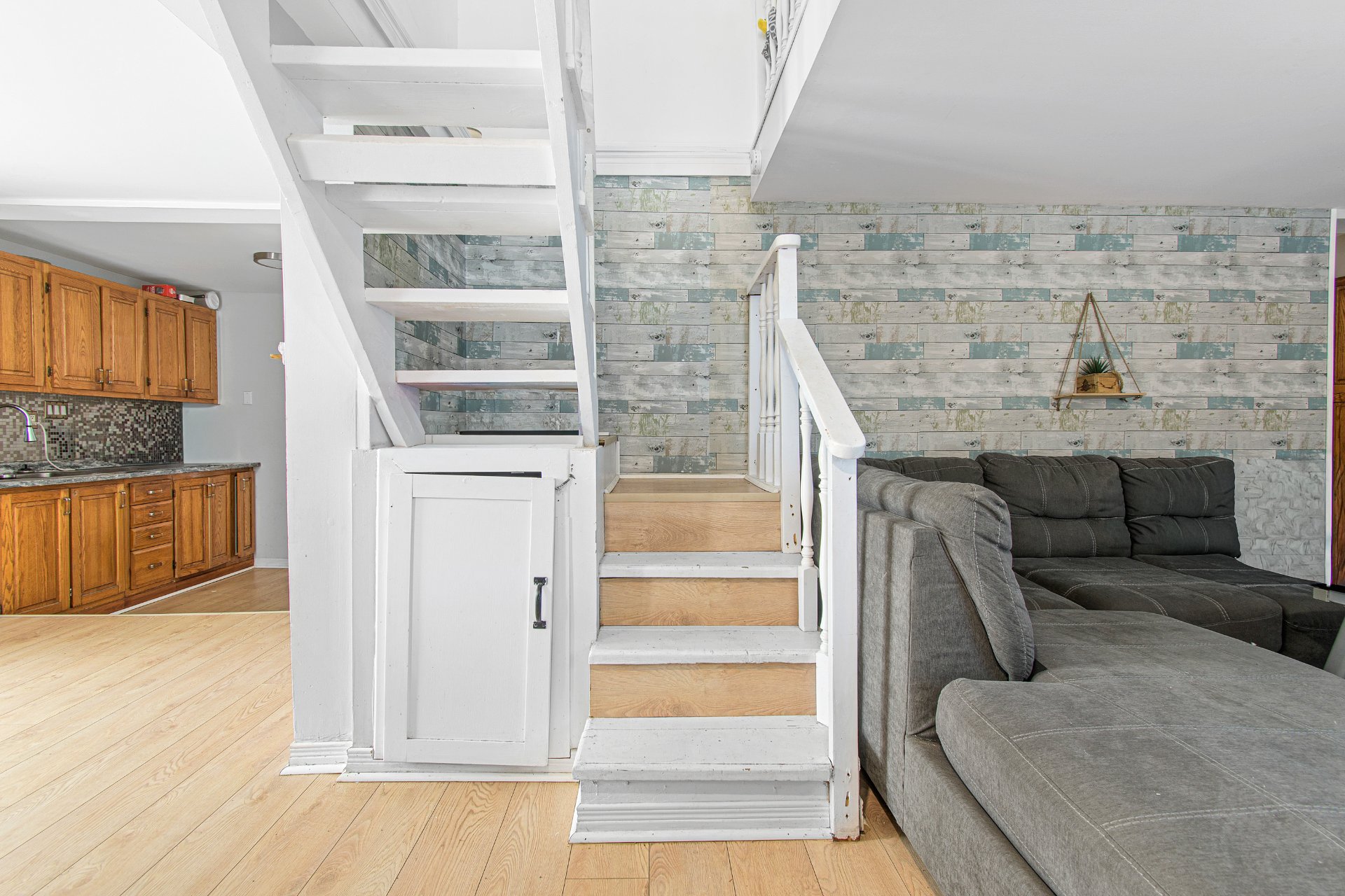 Escalier du 2ème en 2 paliers