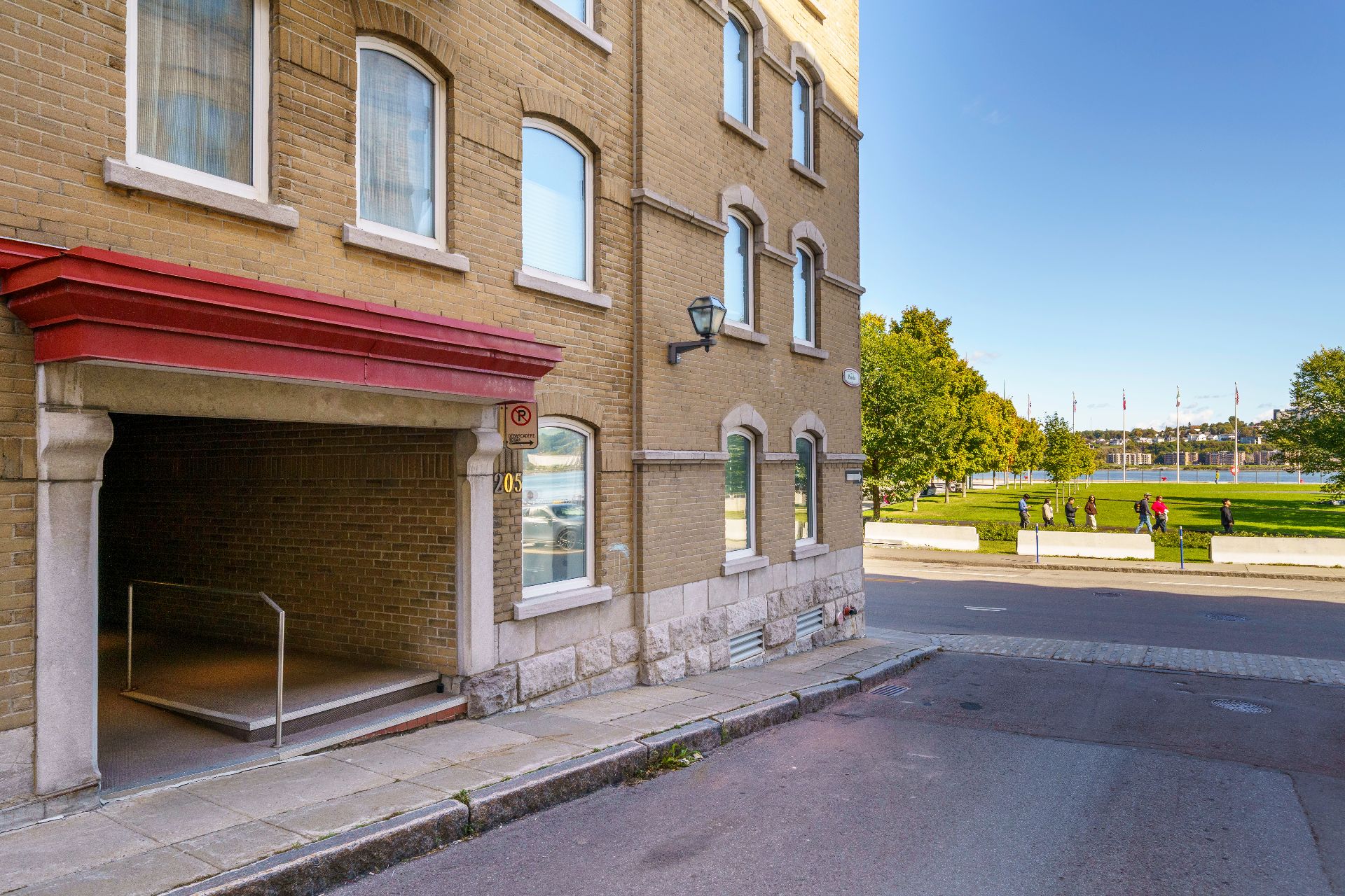 Exterior entrance
