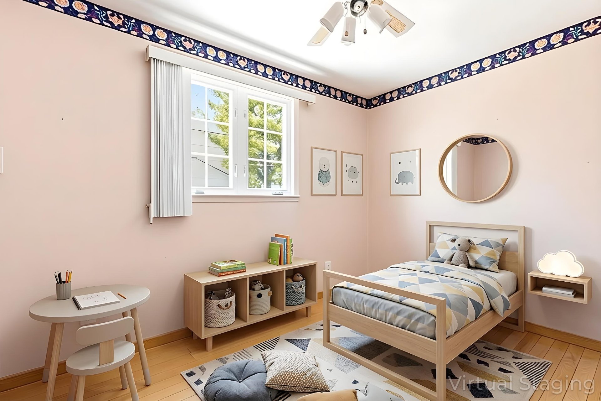 Virtual staging