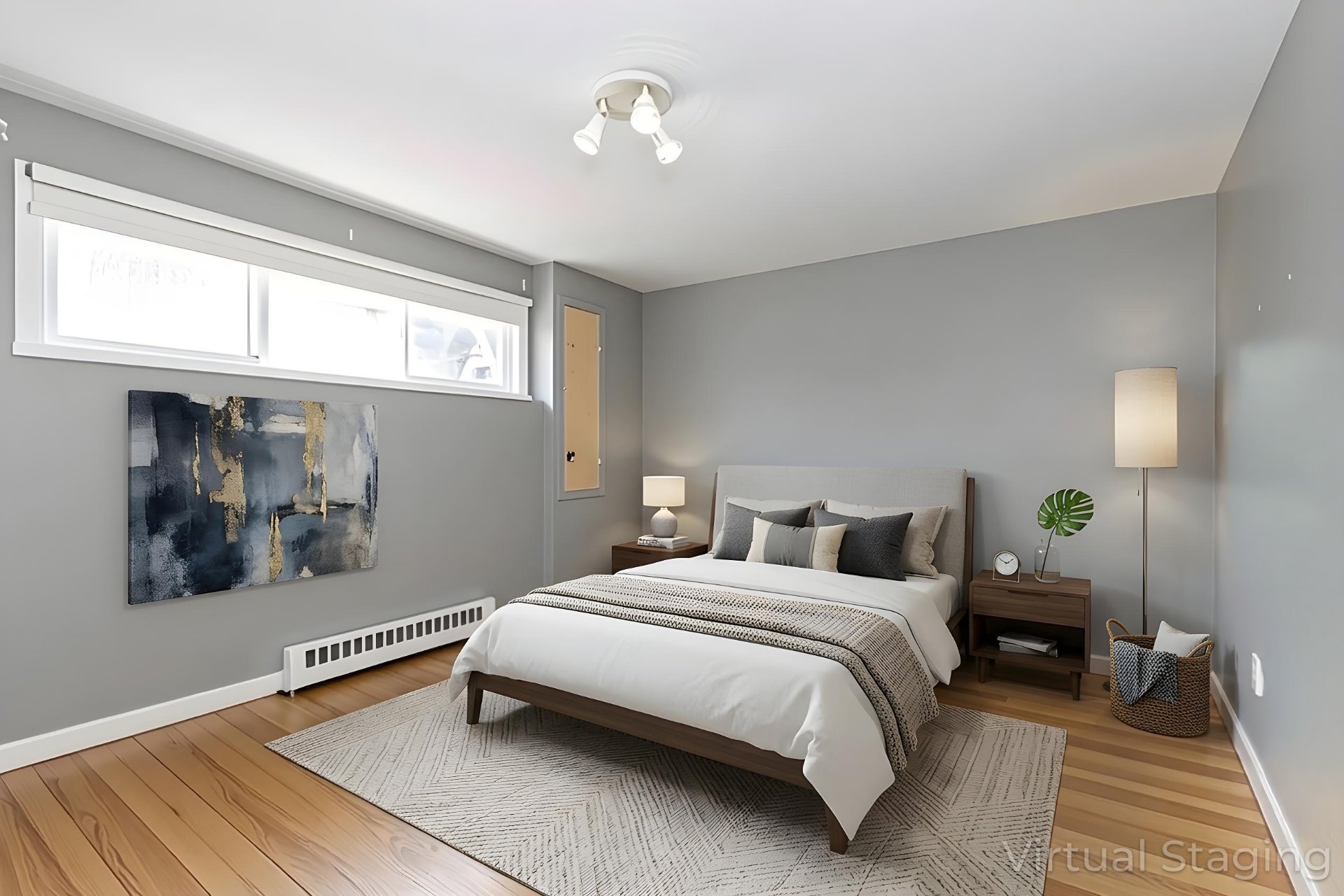 Virtual staging