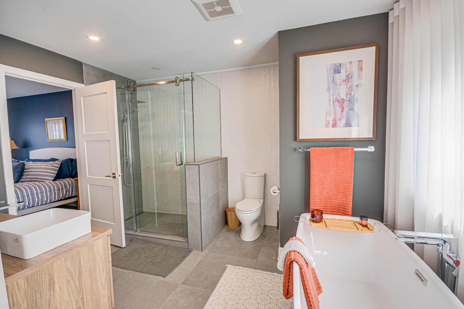 Salle de bains attenante à la CCP