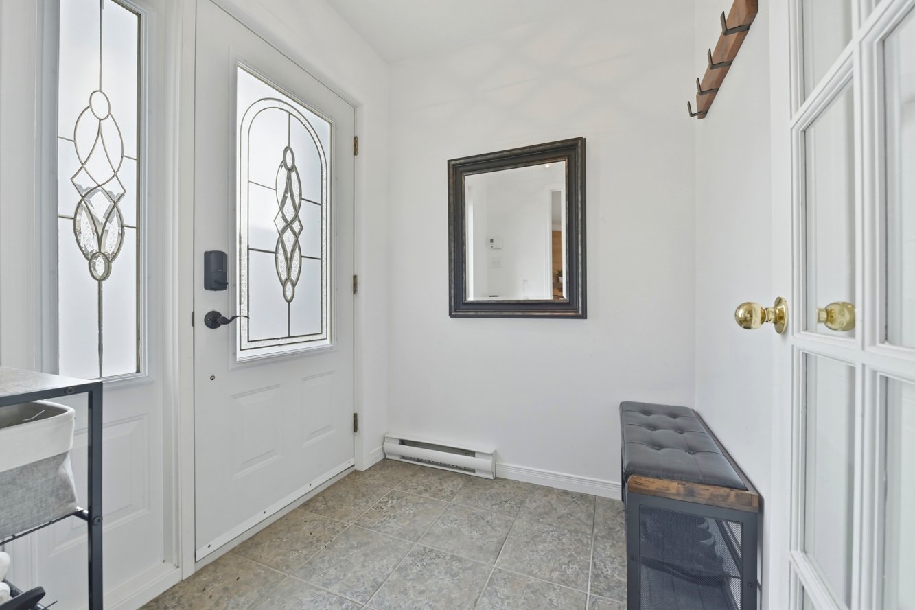 Bel espace pour l'entrée