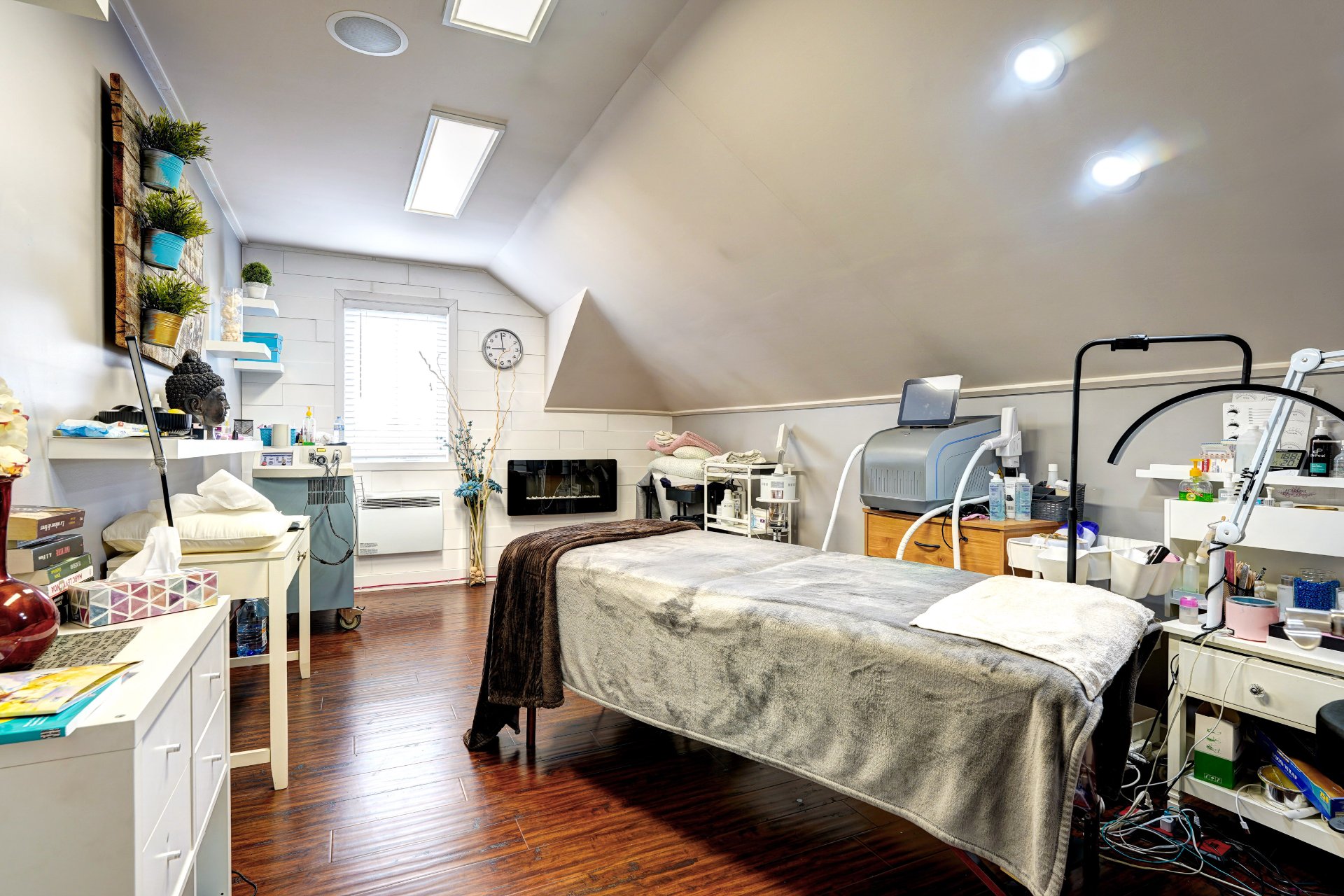 Commercial haut du garage