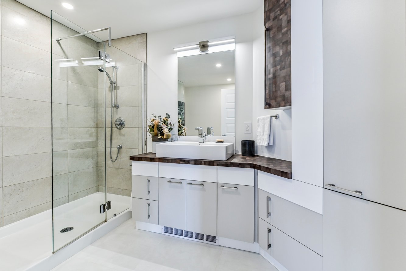 Rangement optimisé à la vanité