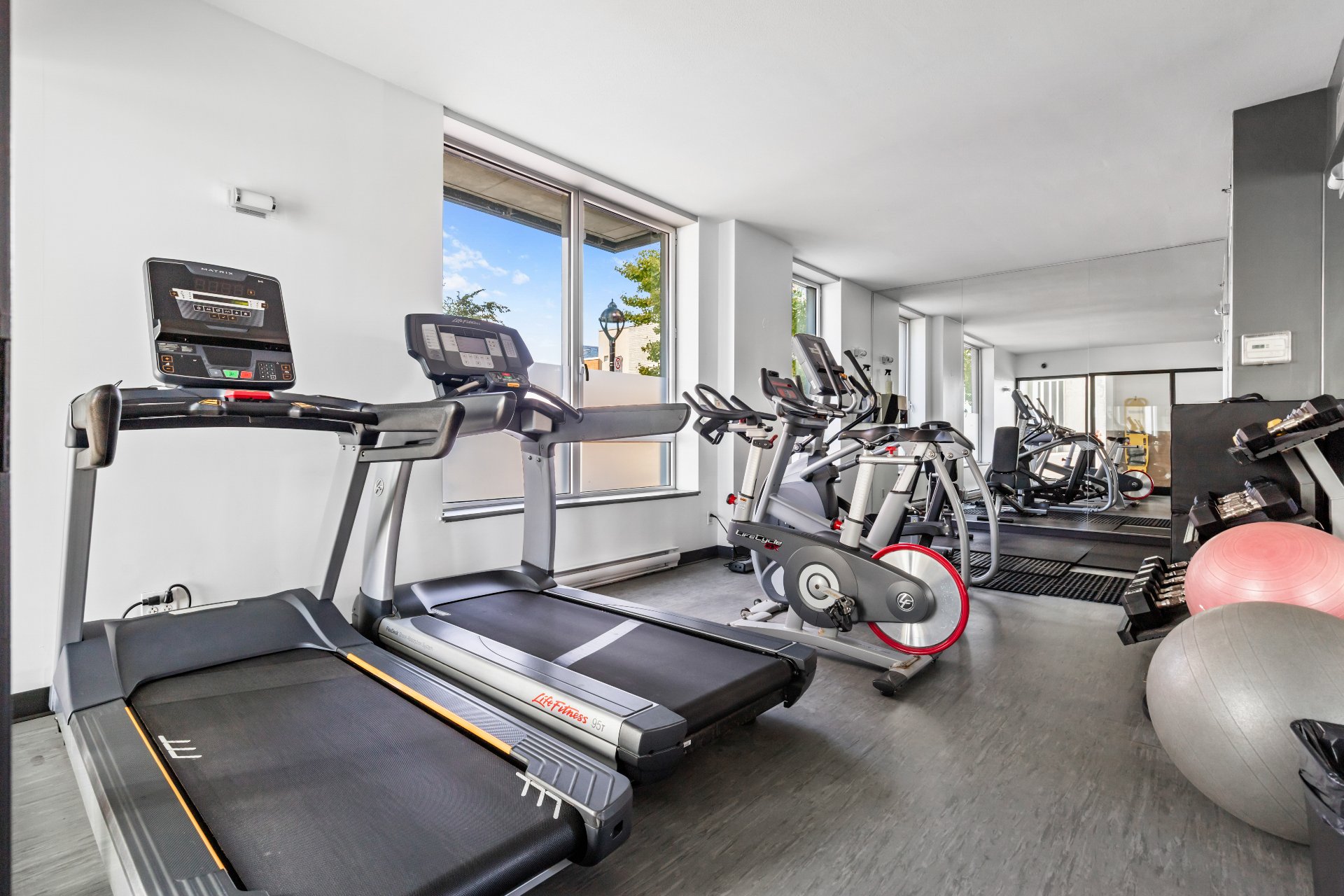 Salle d'exercice