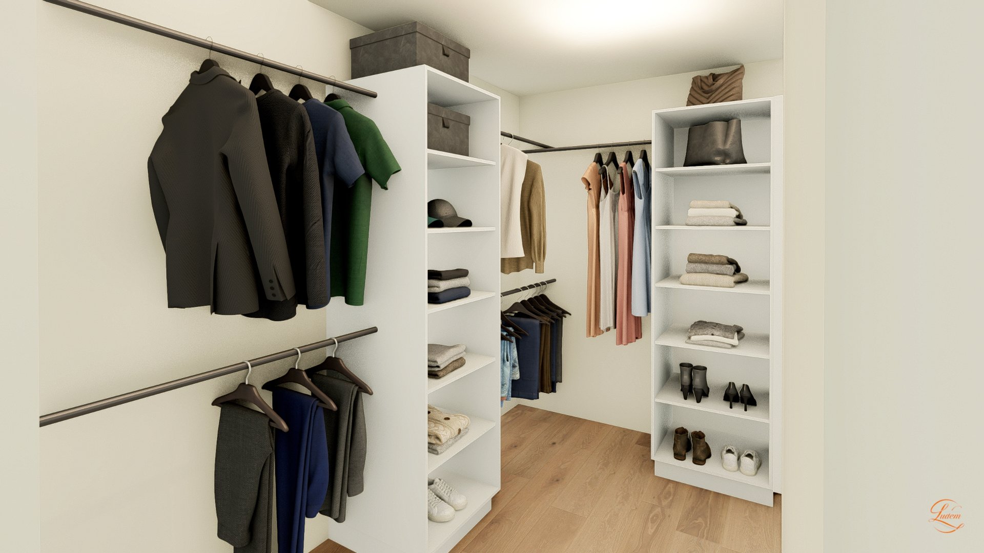 Walk-in chambre à coucher principale