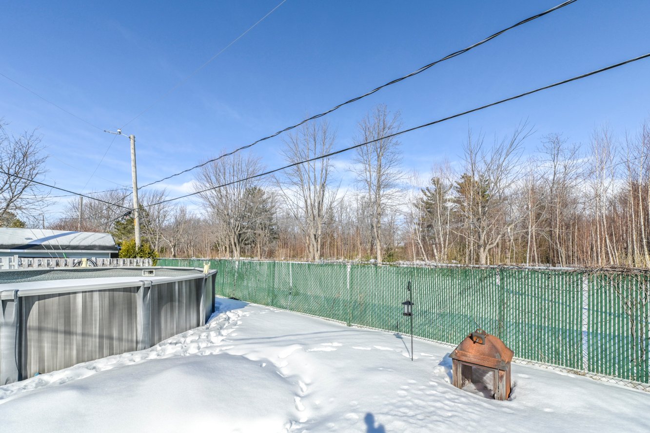 Espace idéal pour foyer extérieur