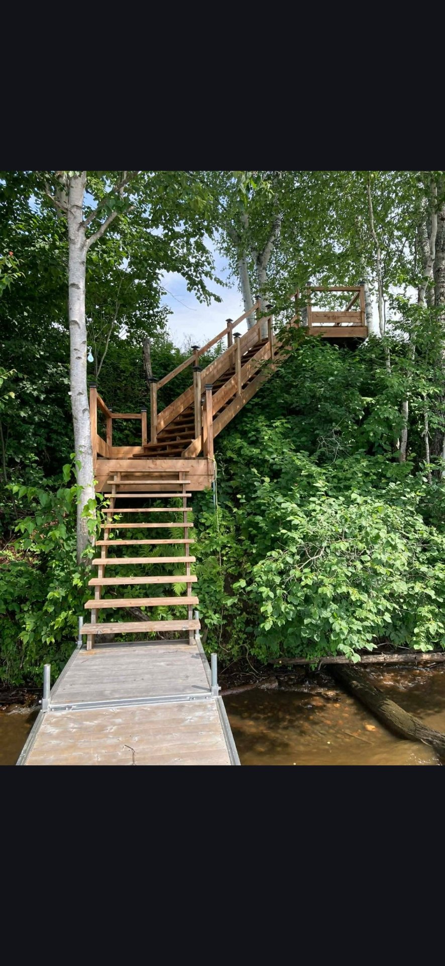 Access to a body of water