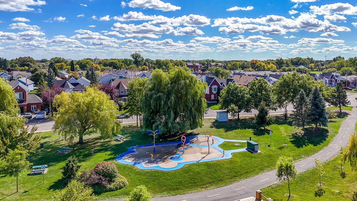 Jeux d'eau parc Montpellier
