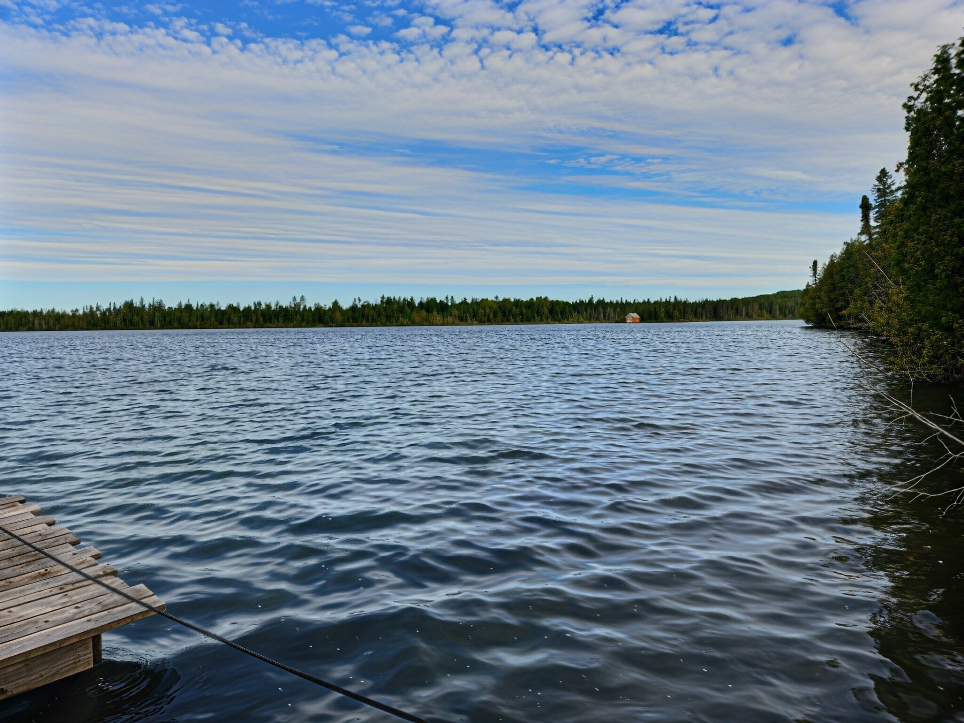 Vue sur l'eau