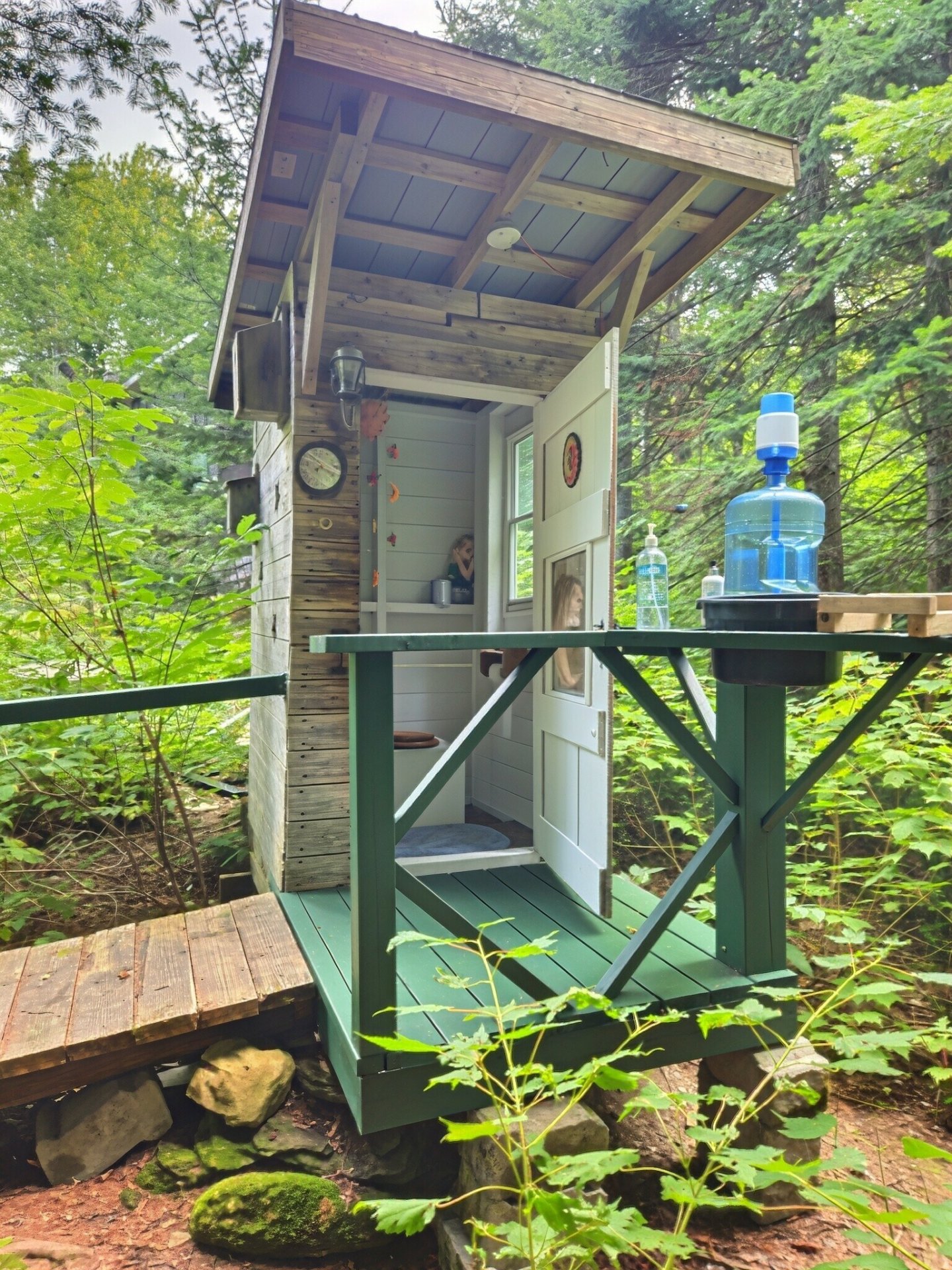 Toilette extérieur