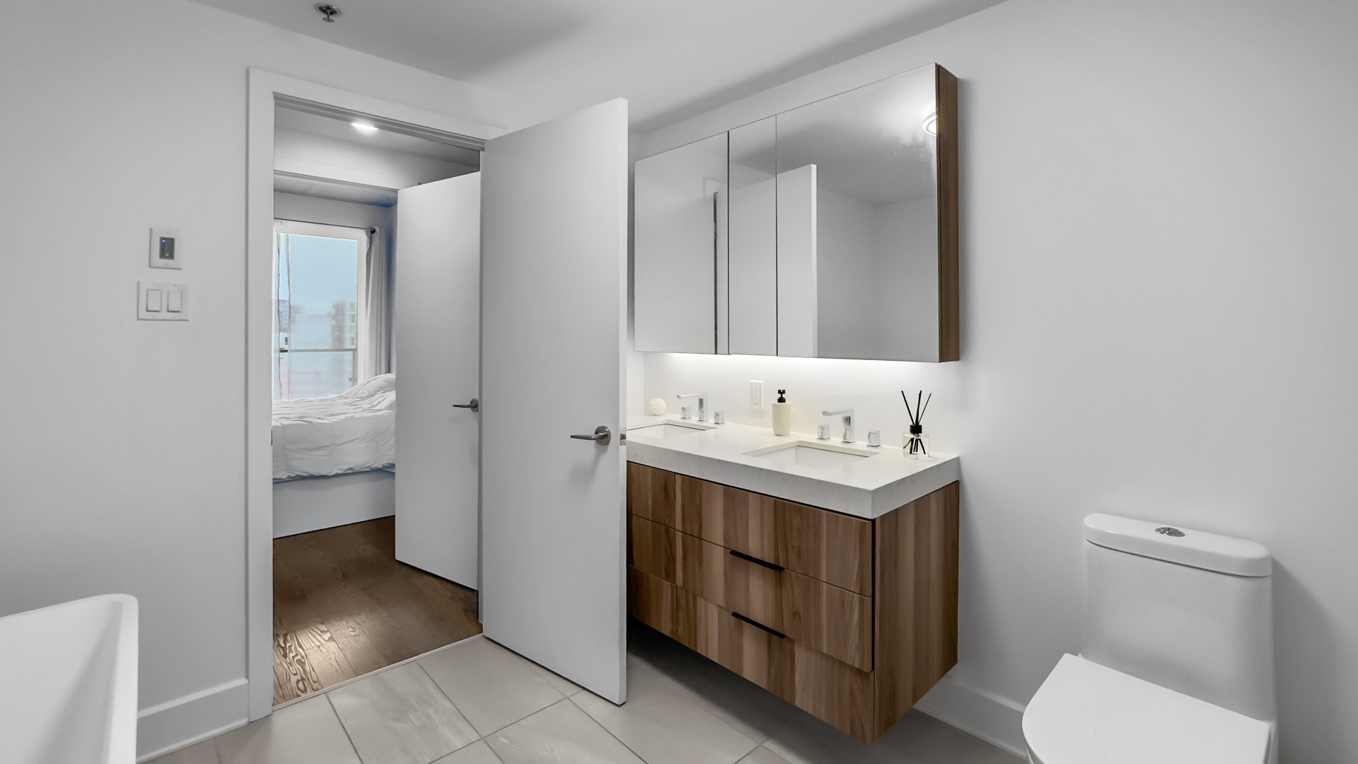 Salle de bains attenante à la CCP