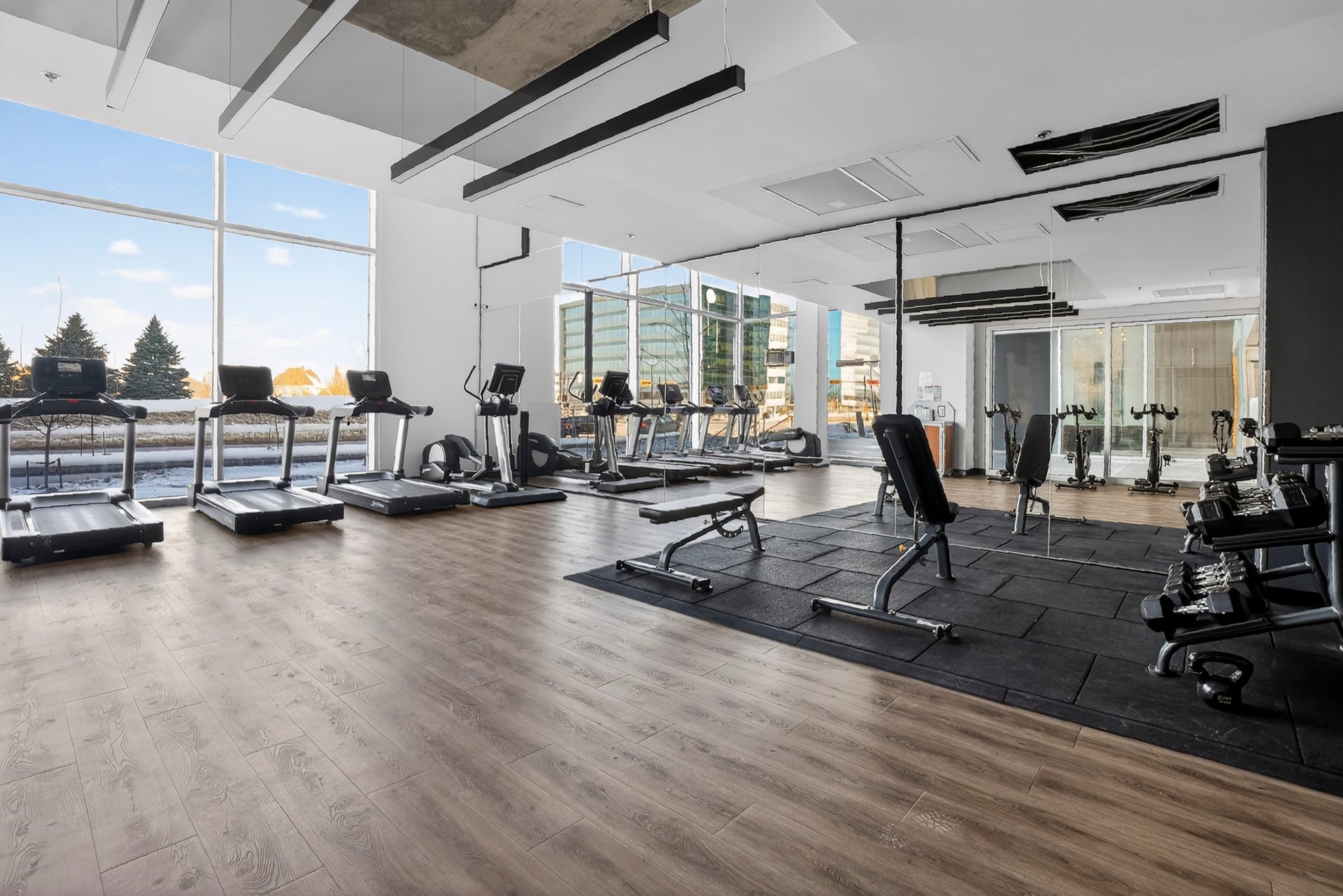 Salle d'exercice