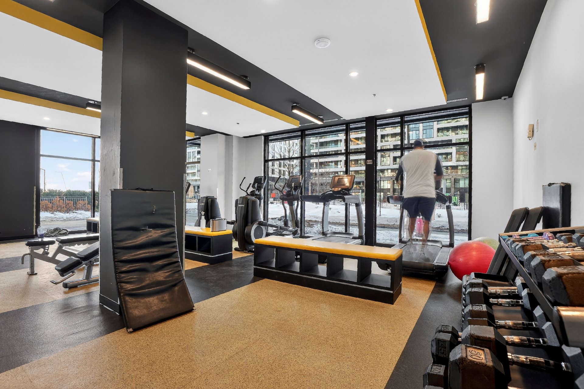 Salle d'exercice