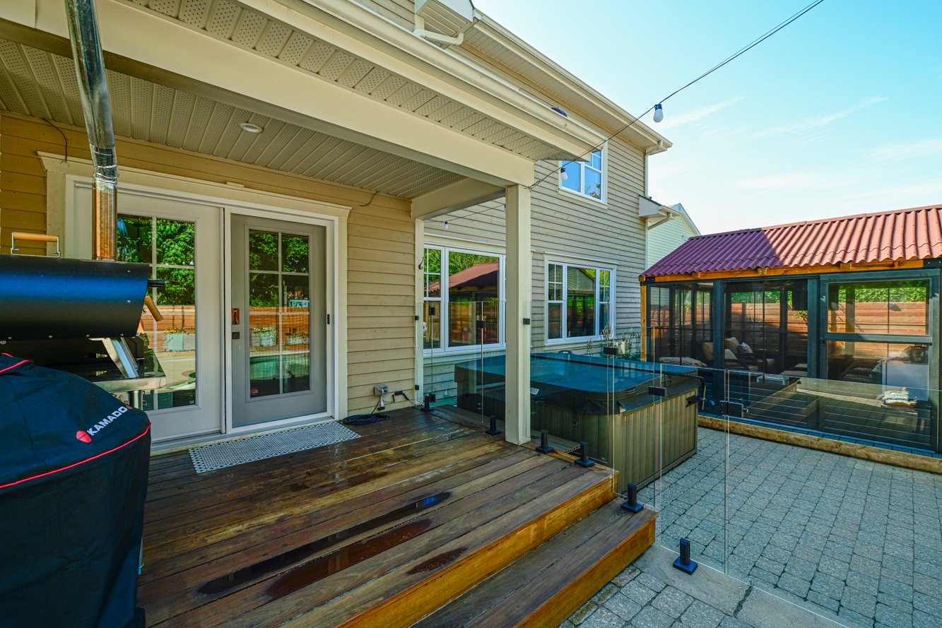 Patio de bois IP exotique