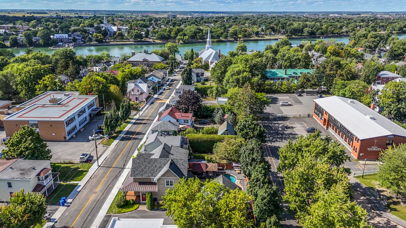 À quelques pas de la Rivière Richelieu