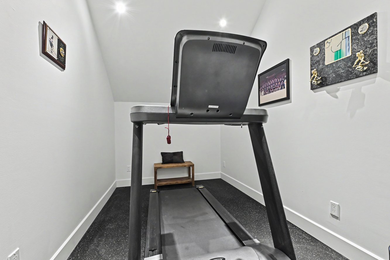 Appareils du gym inclus