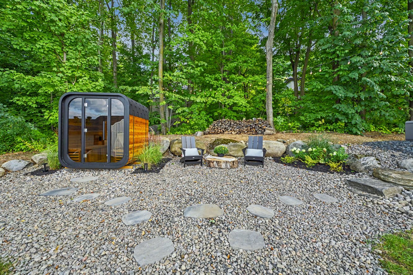 4 places dans le sauna & contrôle wifi
